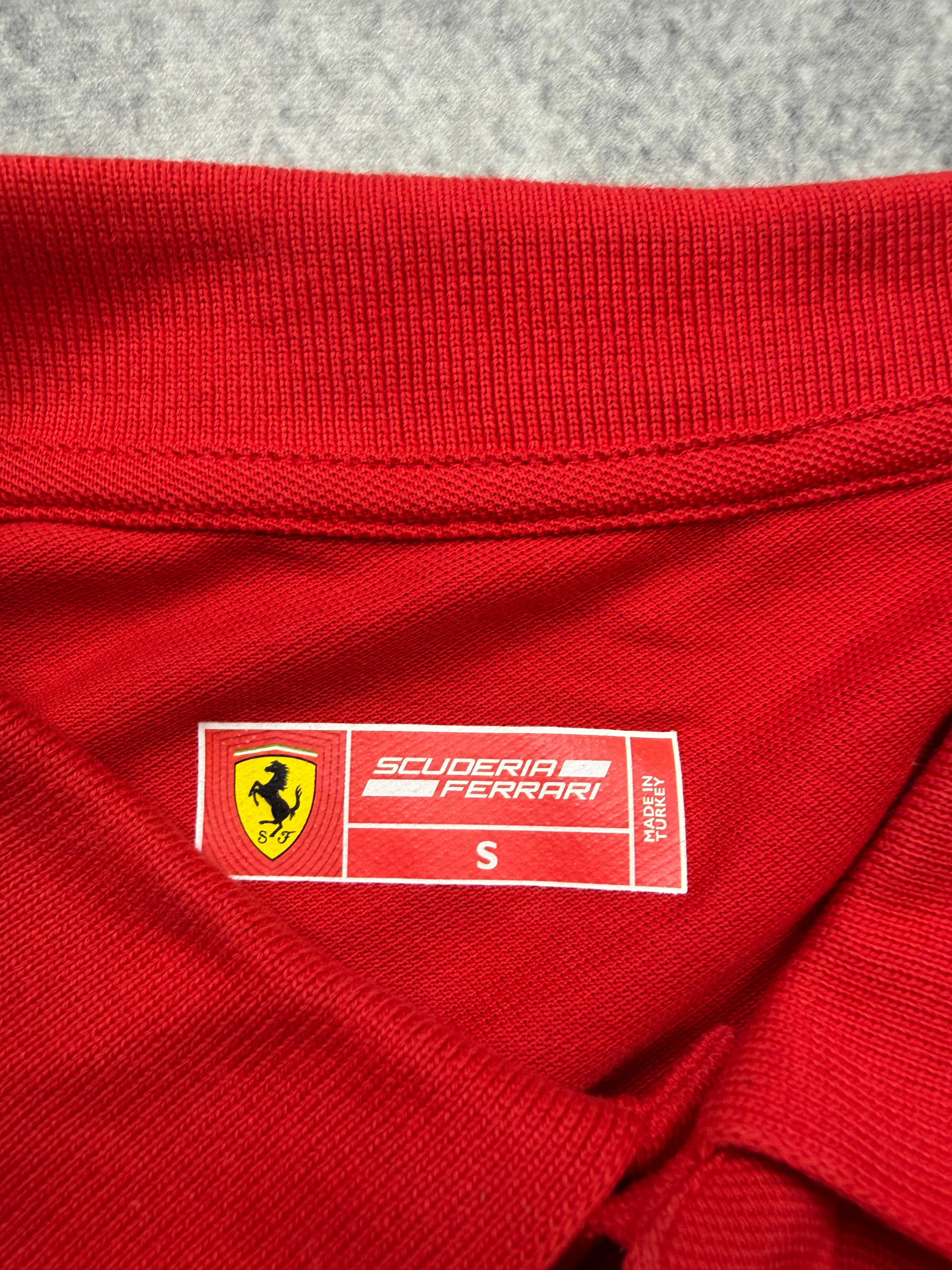 FERRARI VINTAGE POLOSHIRT - S WOMAN
