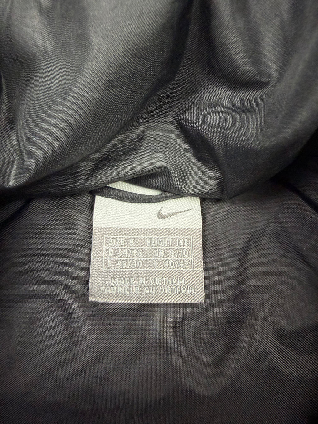 NIKE VINTAGE PUFFER VEST - S WOMAN
