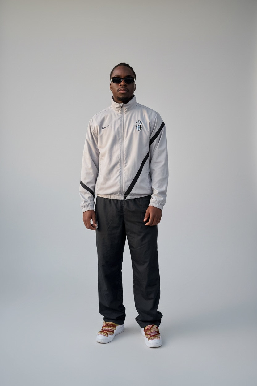 NIKE JUVENTUS VINTAGE TRACKSUIT - L