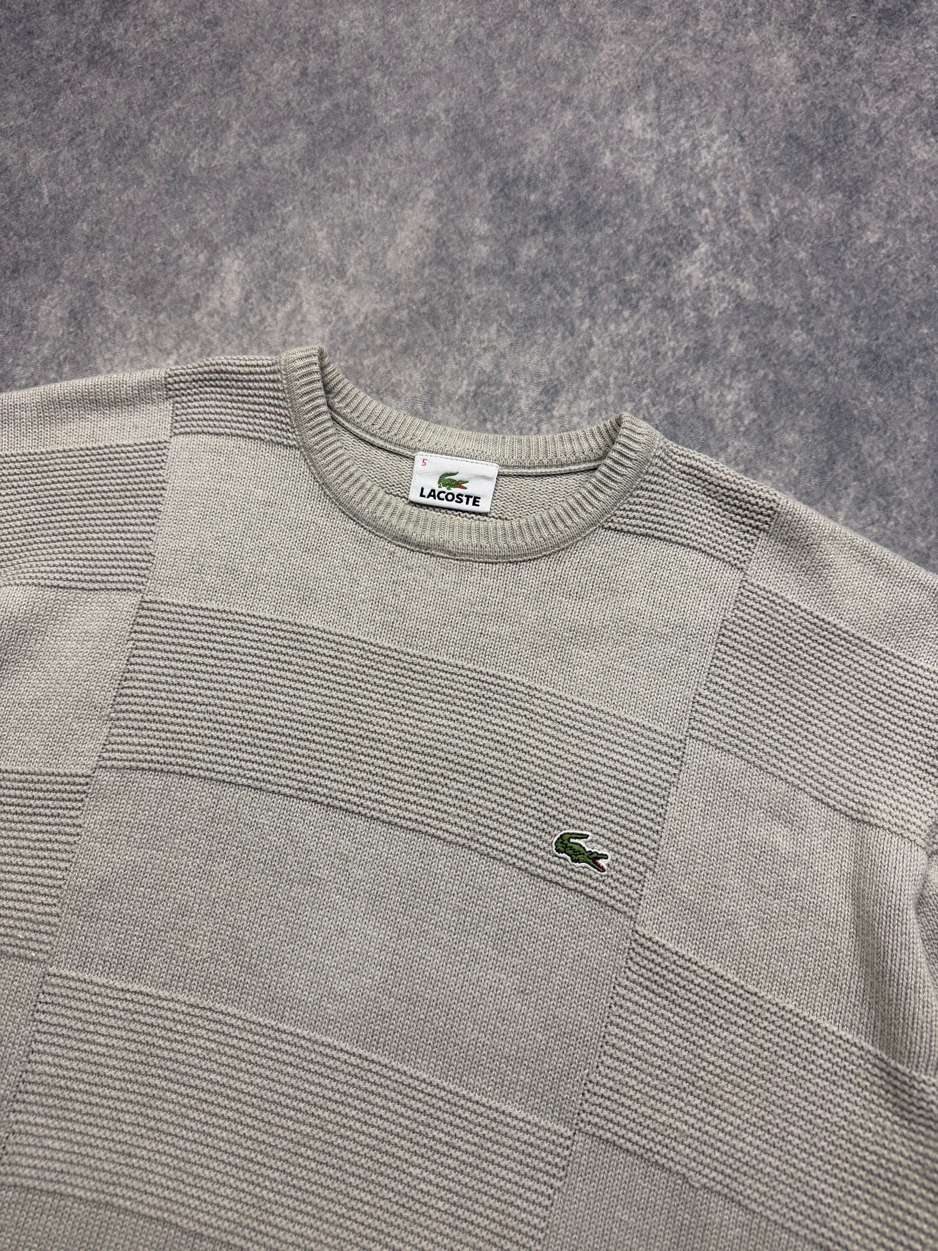 LACOSTE VINTAGE SWEATER - L
