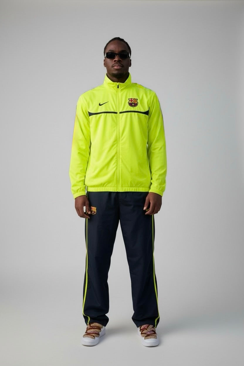 NIKE FC BARCELONA RETRO TRACKSUIT - L