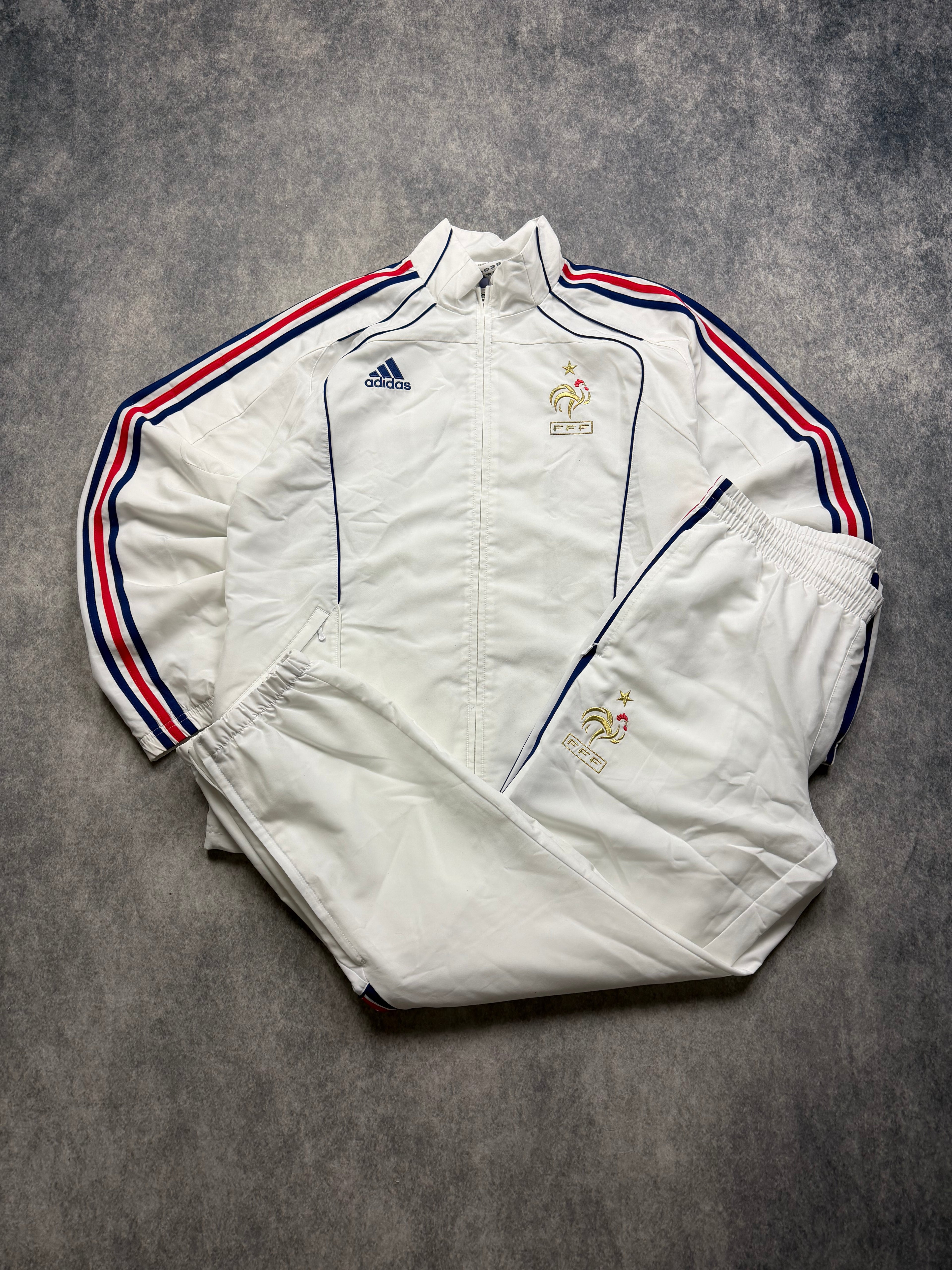 ADIDAS FRANCE RETRO 2009 TRACKSUIT - XXL