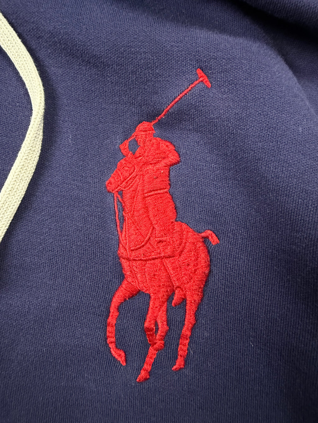 RALPH LAUREN VINTAGE ZIP HOODIE - S