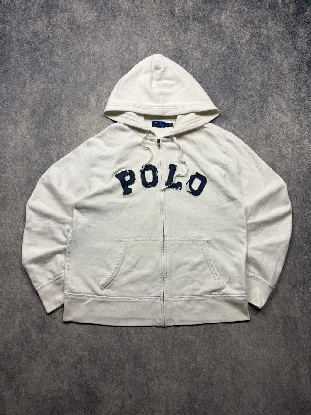 RALPH LAUREN VINTAGE SWEATJACKET - L
