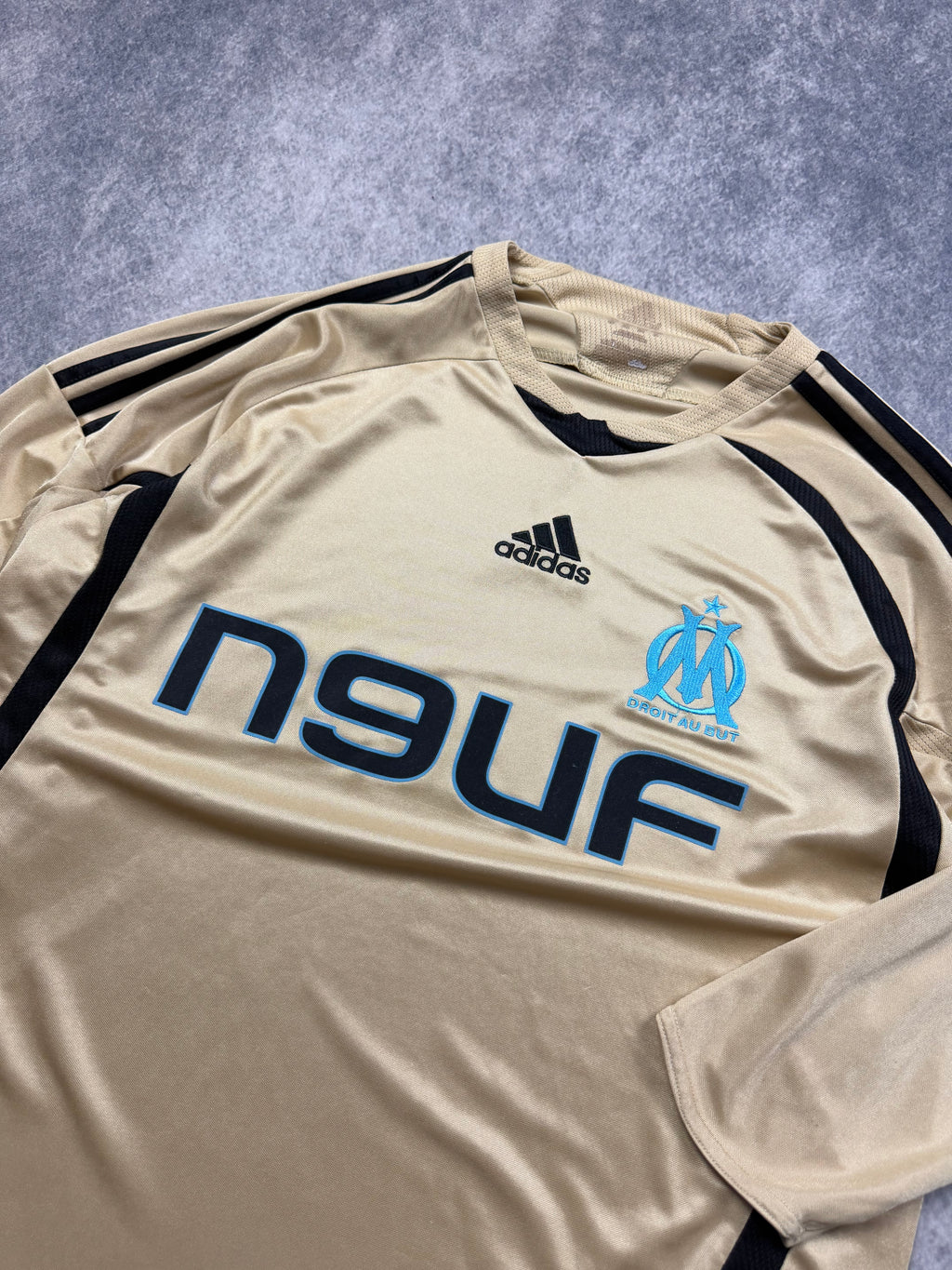 ADIDAS MARSEILLE VINTAGE SHIRT 2008 - S