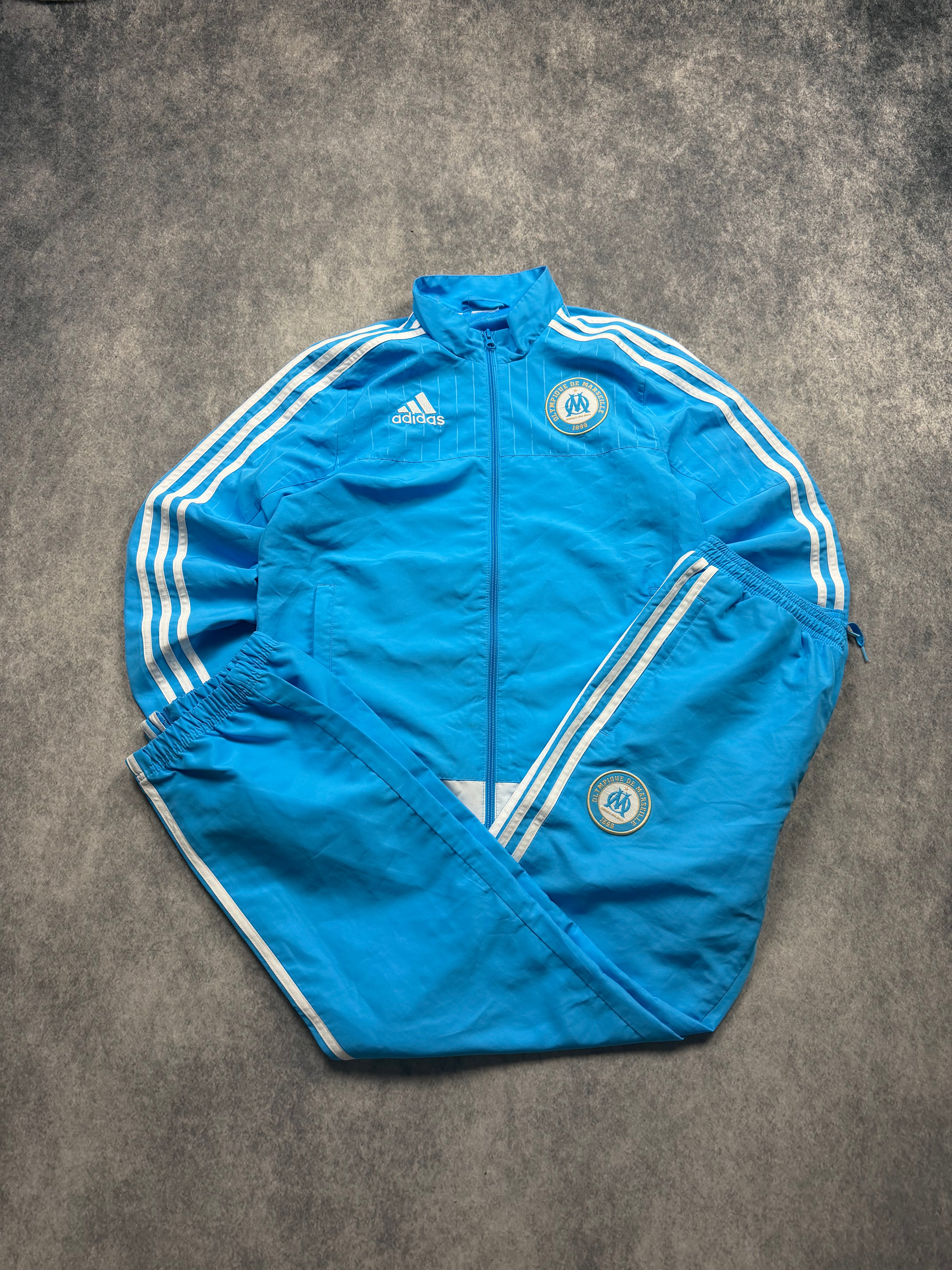 ADIDAS MARSEILLE VINTAGE TRACKSUIT 2014/15 - S