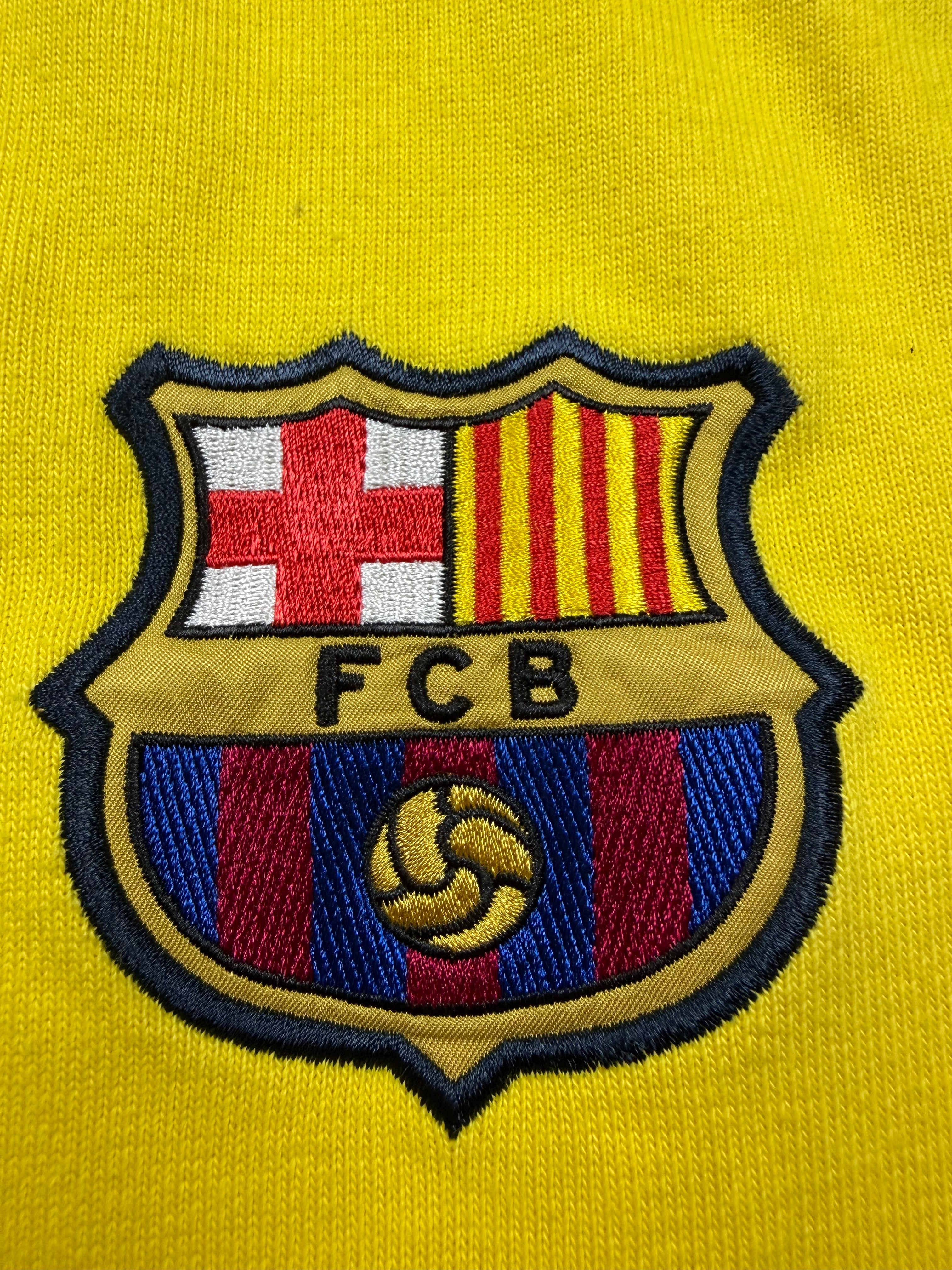 NIKE FC BARCELONA VINTAGE POLOSHIRT 2000/01 - L