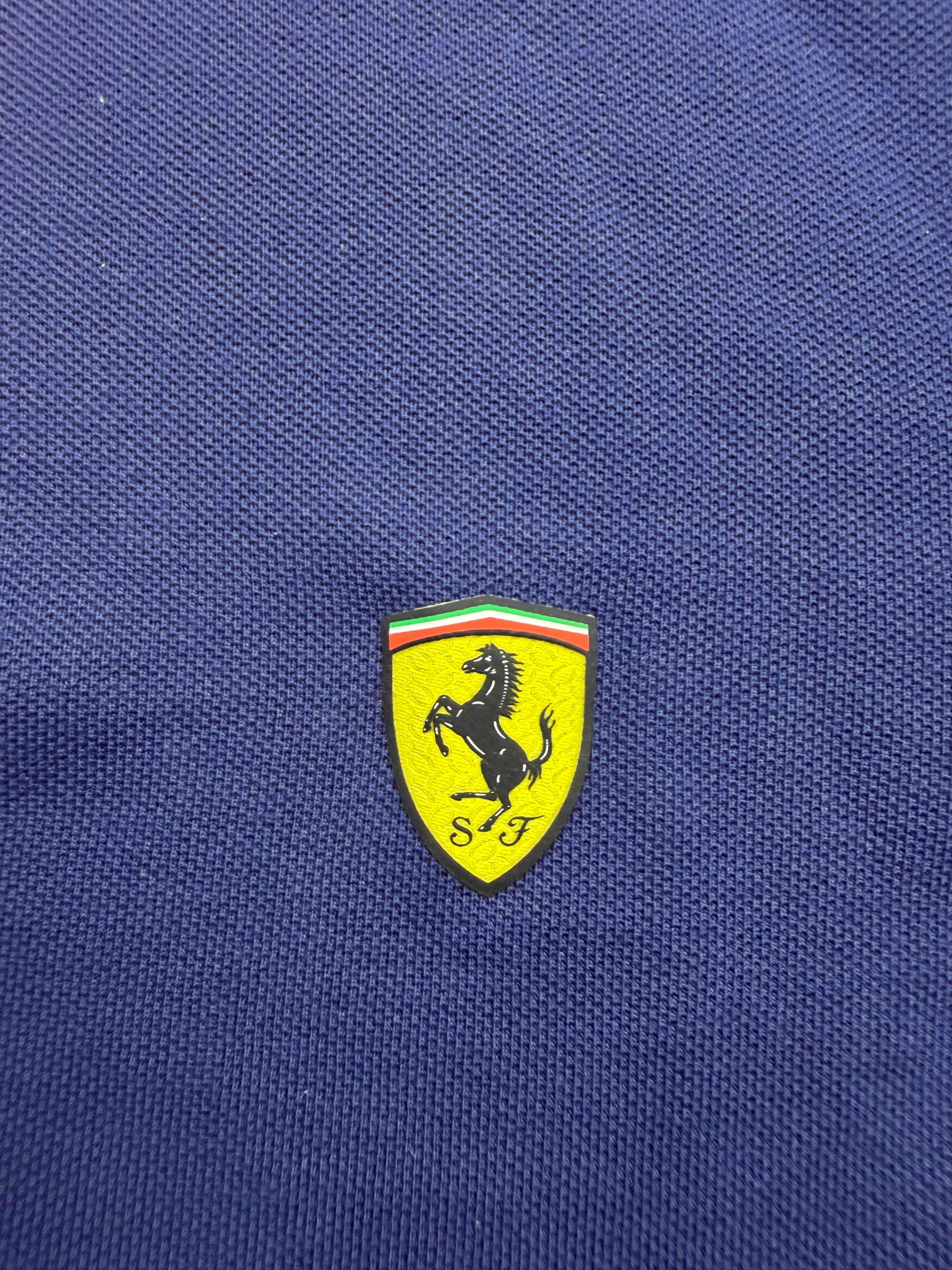 FERRARI VINTAGE POLOSHIRT - S