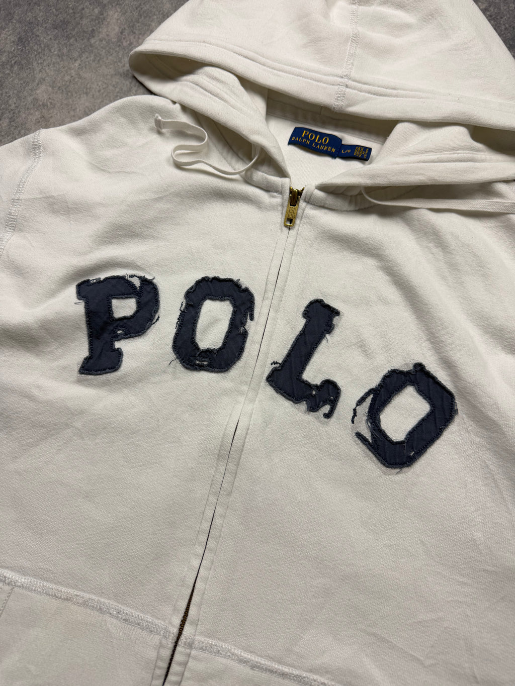 RALPH LAUREN VINTAGE SWEATJACKET - L