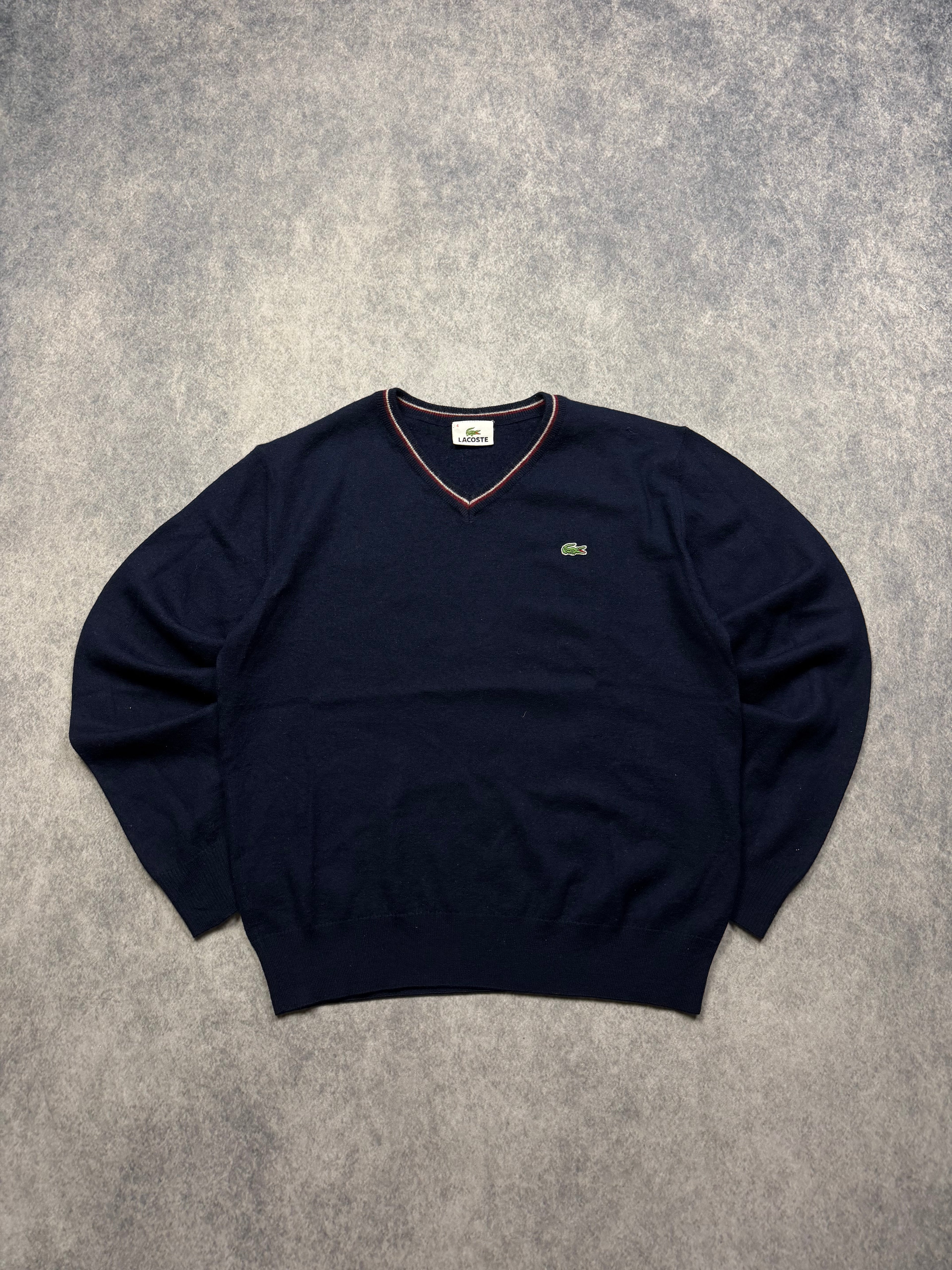 LACOSTE VINTAGE SWEATER - XS
