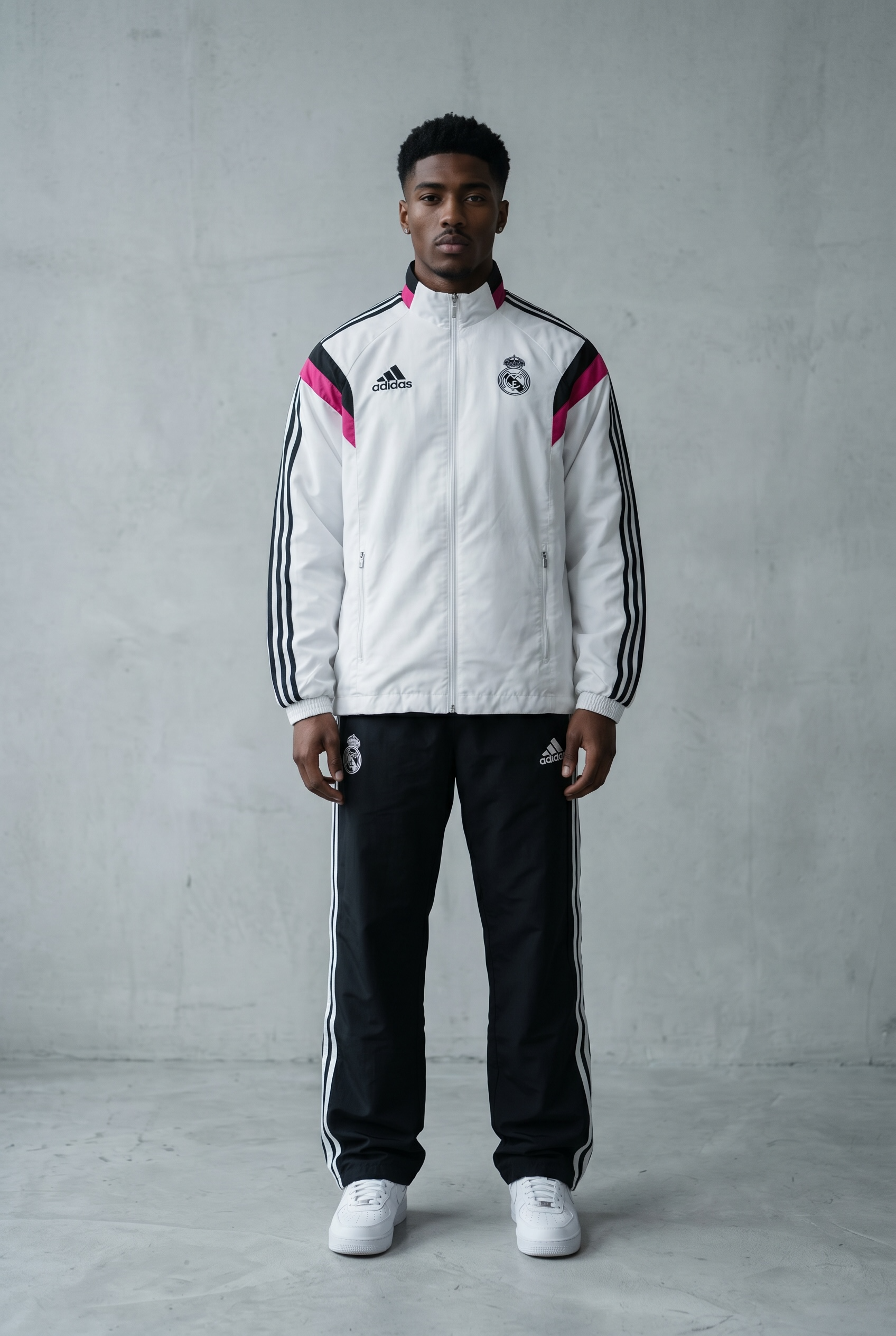 ADIDAS REAL MADRID TRACKSUIT - XS