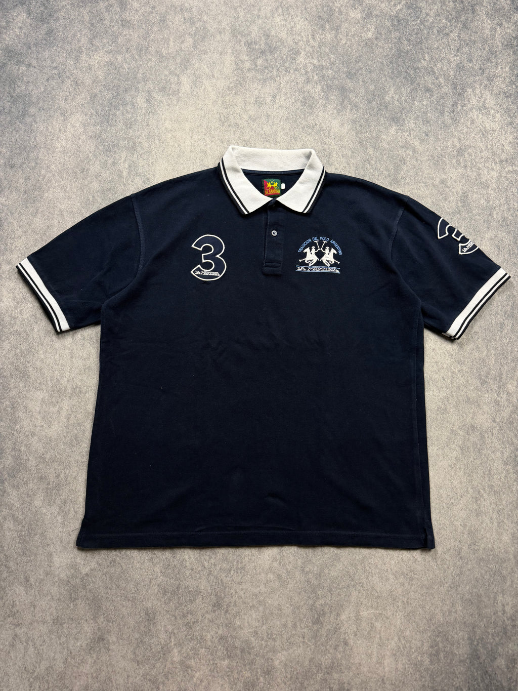 LA MARTINA VINTAGE POLOSHIRT - XL