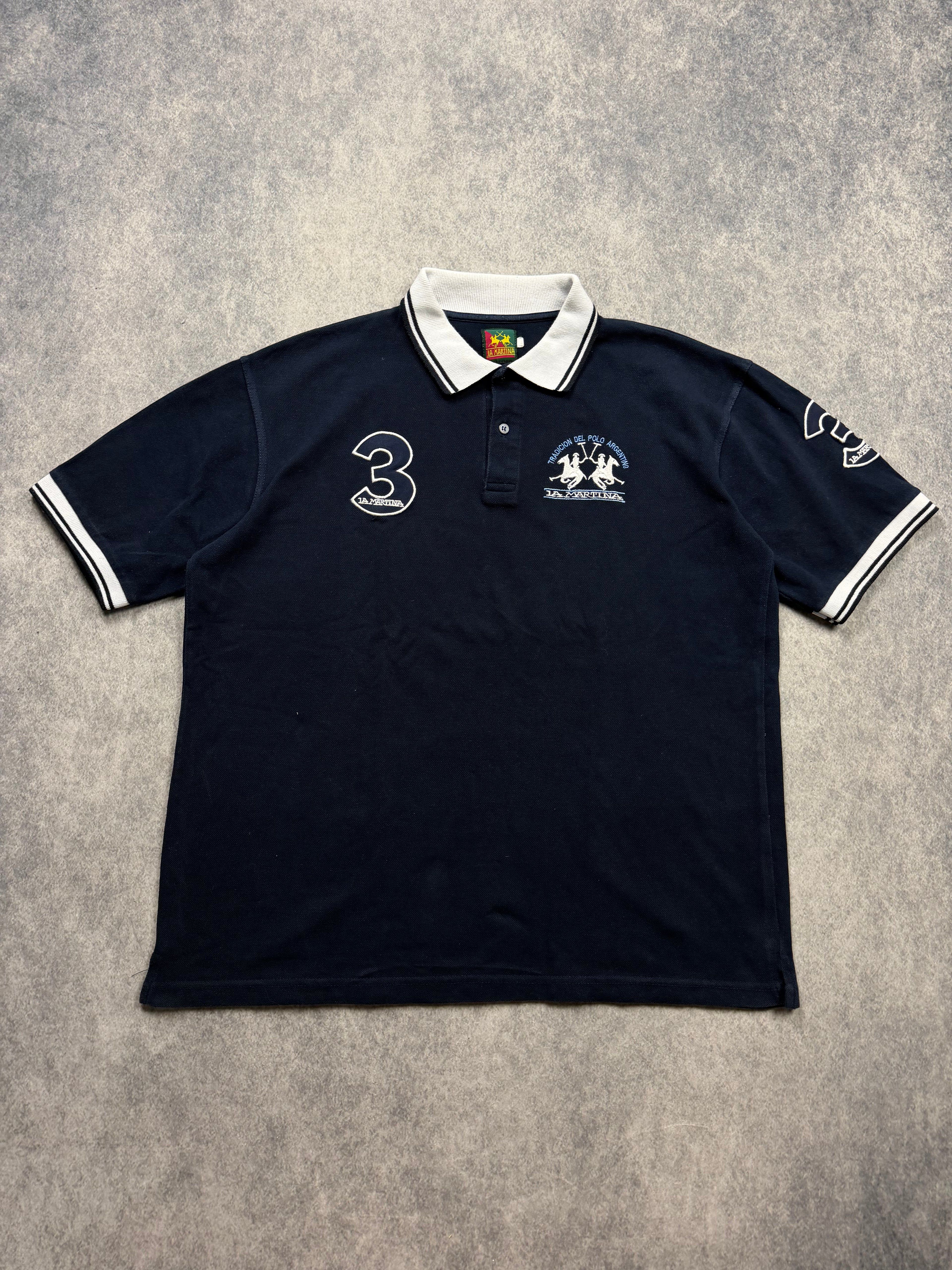 LA MARTINA VINTAGE POLOSHIRT - XL