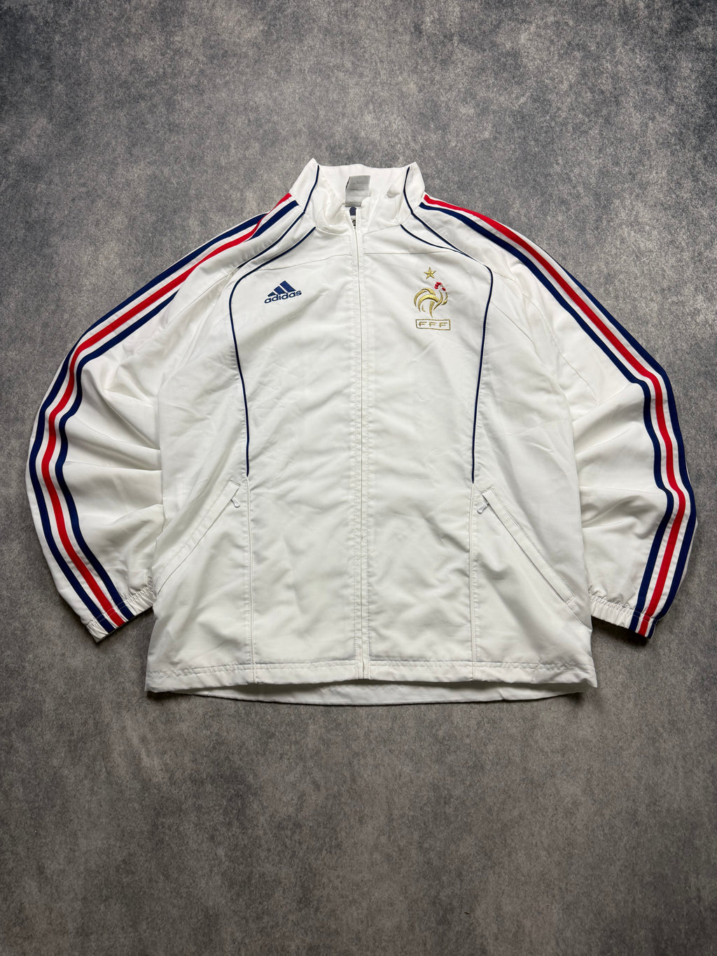 ADIDAS FRANCE RETRO 2009 TRACKSUIT - XXL