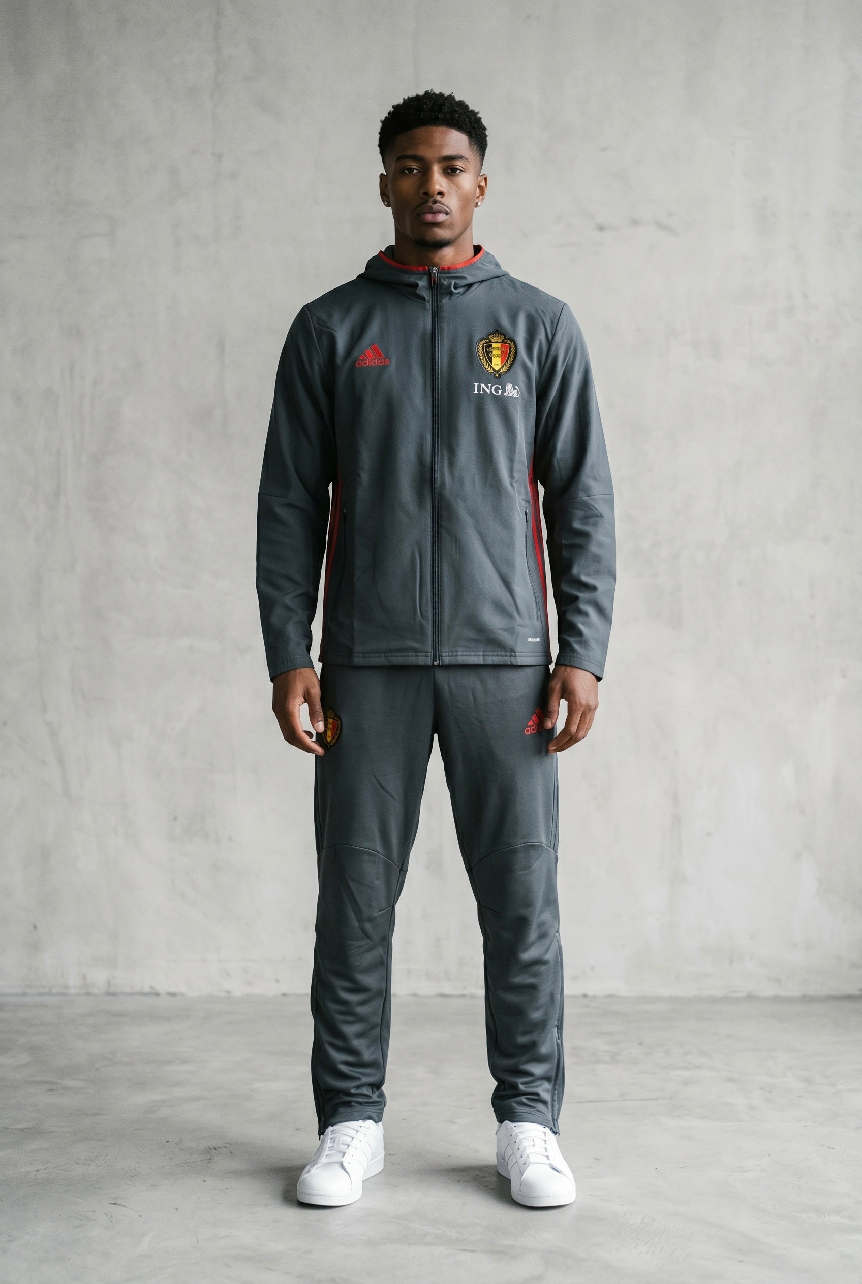 ADIDAS BELGIEN VINTAGE TRACKSUIT 2013 - L