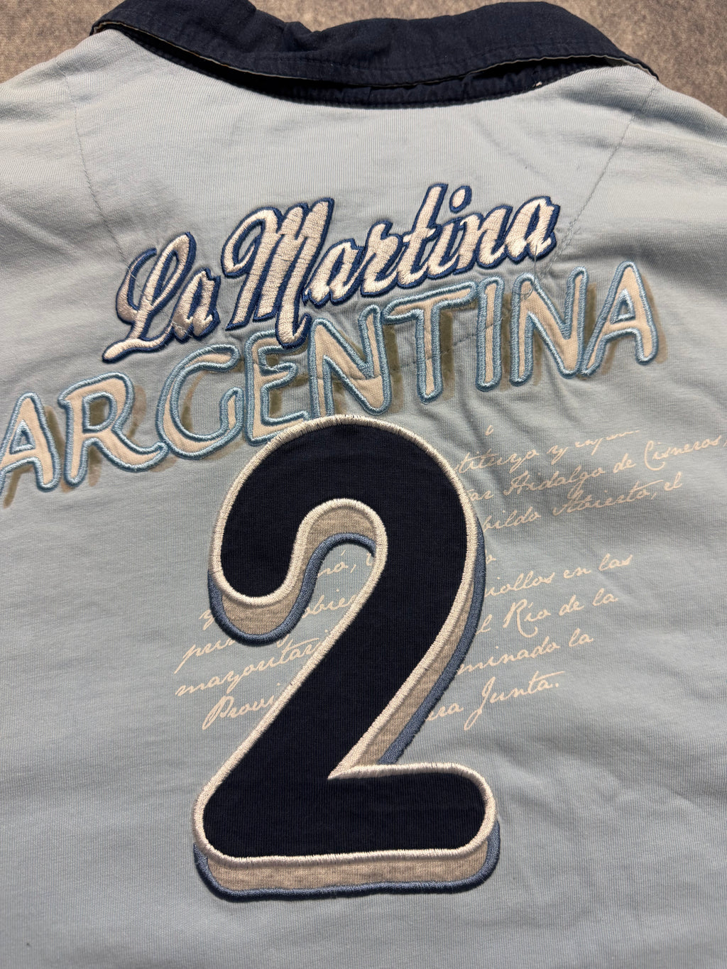 LA MARTINA VINTAGE POLOSHIRT - XL