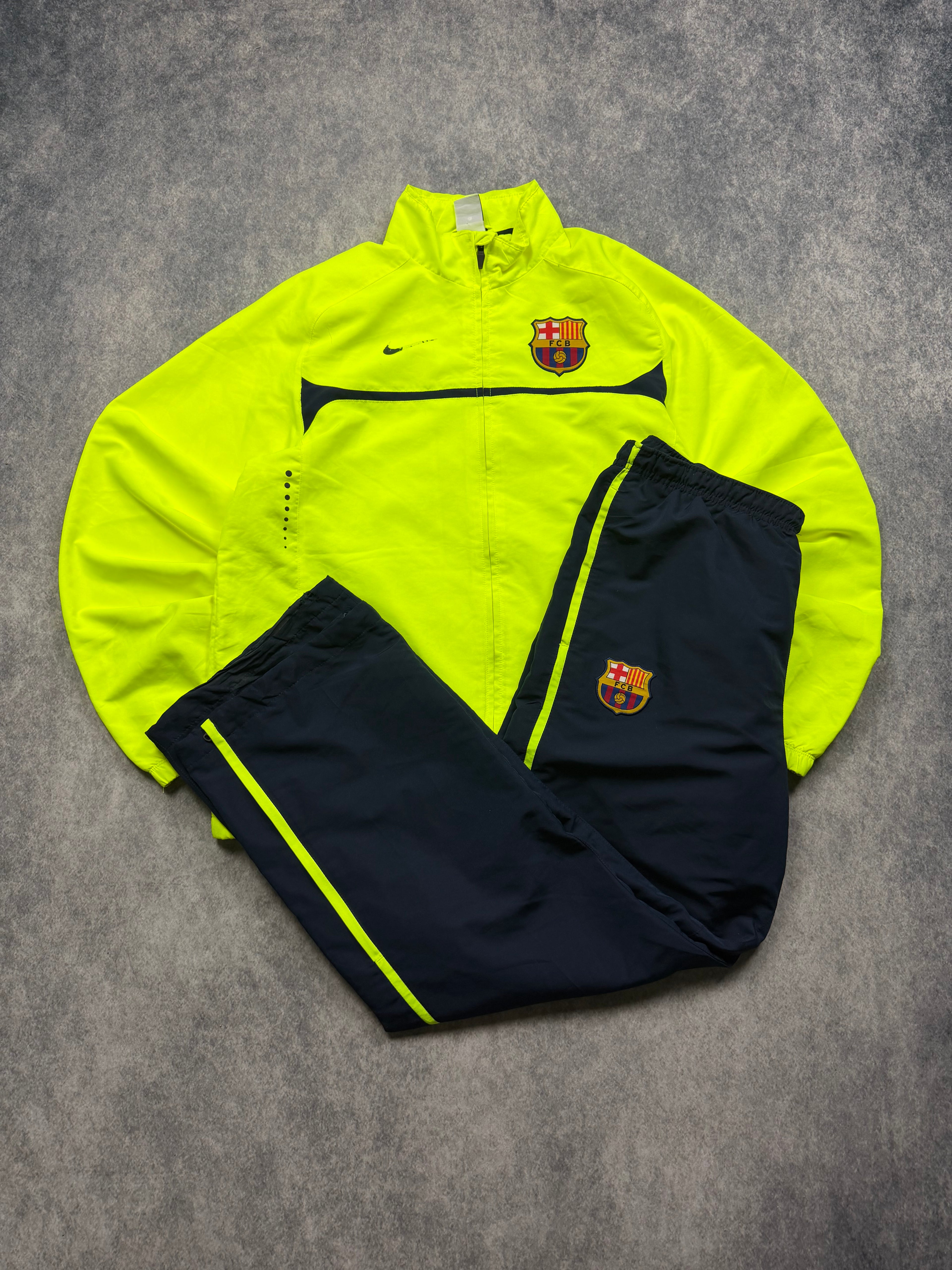 NIKE FC BARCELONA RETRO TRACKSUIT - L