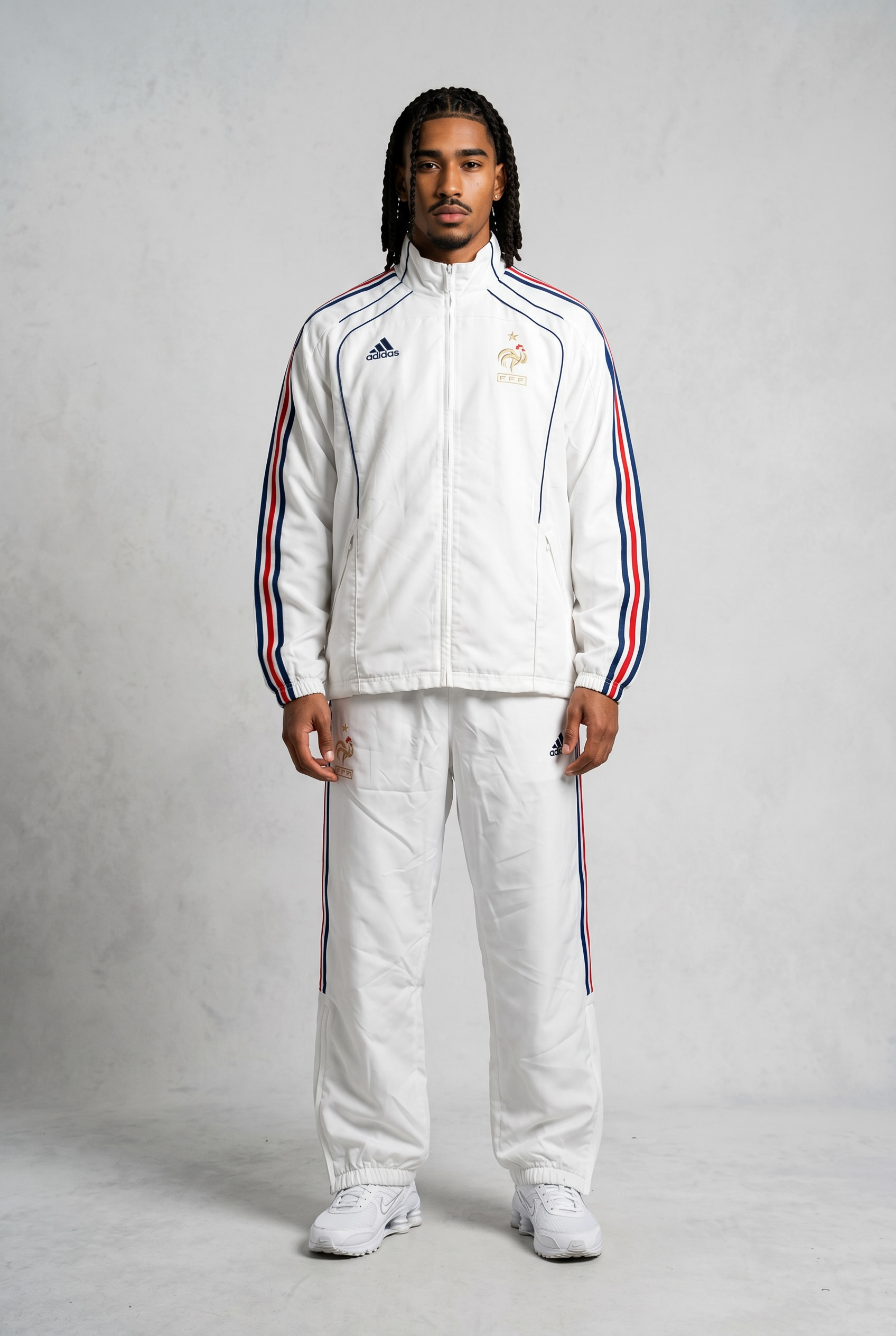 ADIDAS FRANCE RETRO 2009 TRACKSUIT - XXL