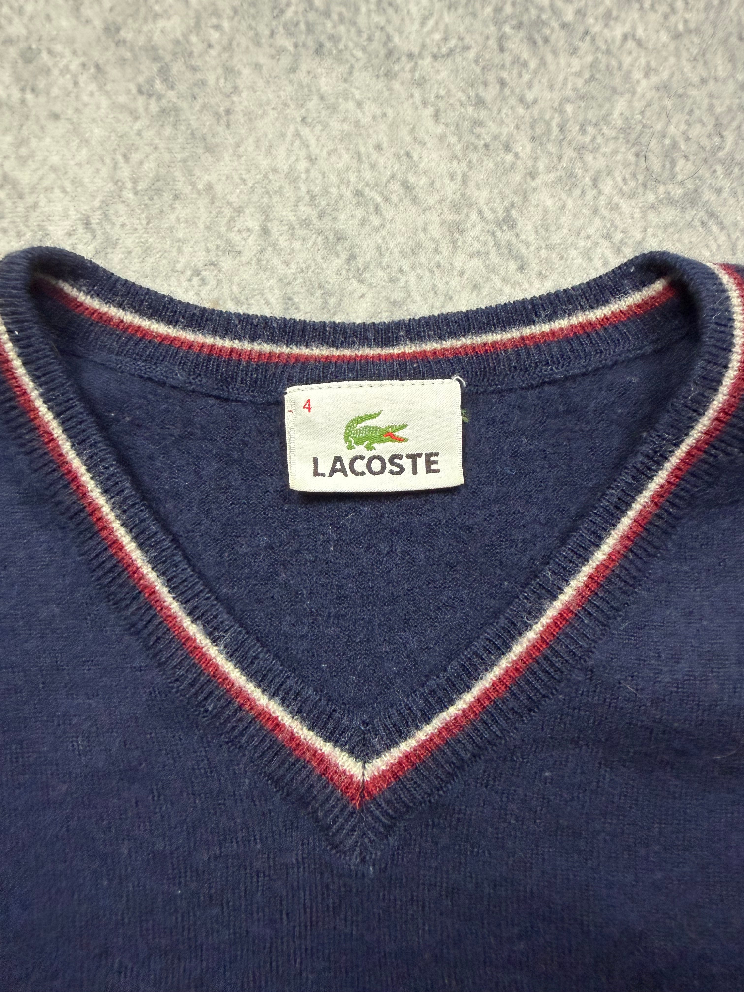LACOSTE VINTAGE SWEATER - XS