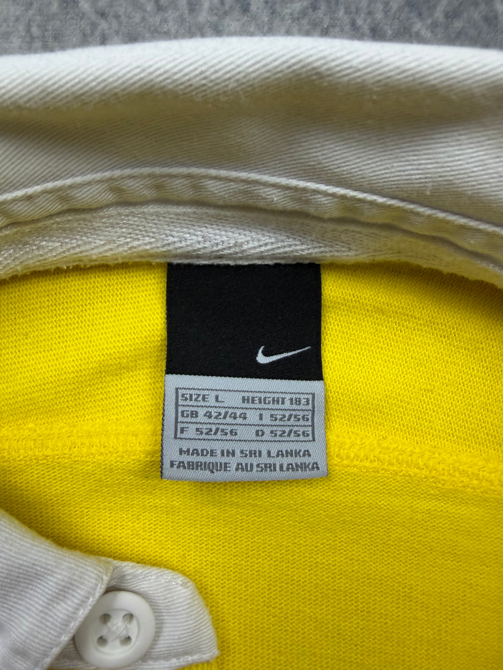 NIKE FC BARCELONA VINTAGE POLOSHIRT 2000/01 - L