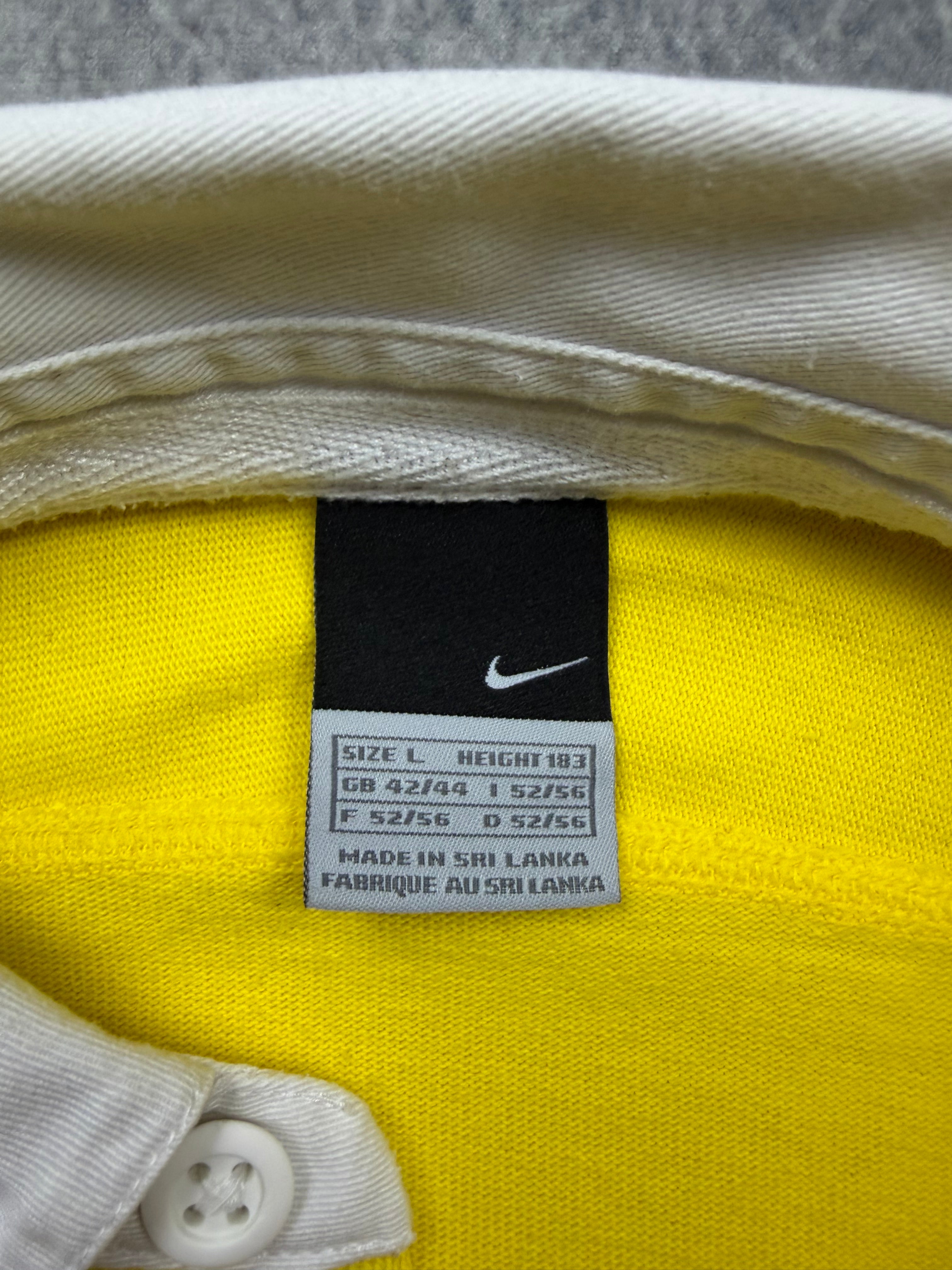 NIKE FC BARCELONA VINTAGE POLOSHIRT 2000/01 - L
