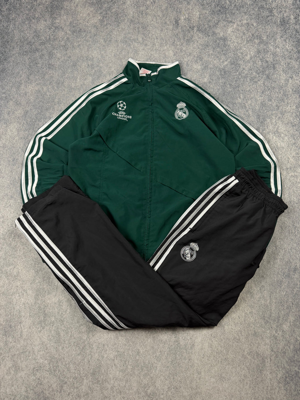 ADIDAS REAL MADRID UCL VINTAGE TRACKSUIT 2012 - S