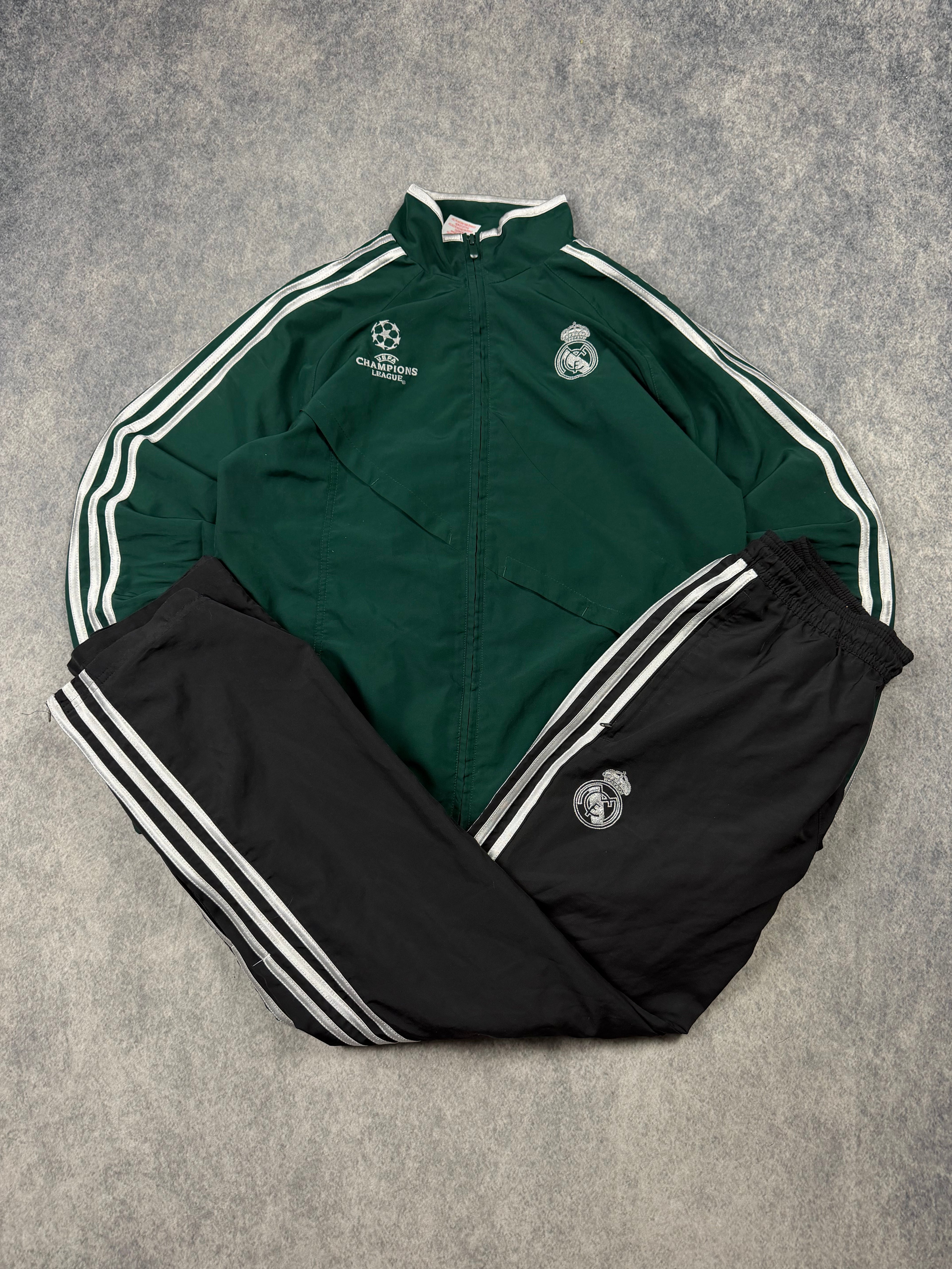 ADIDAS REAL MADRID UCL VINTAGE TRACKSUIT 2012 - S