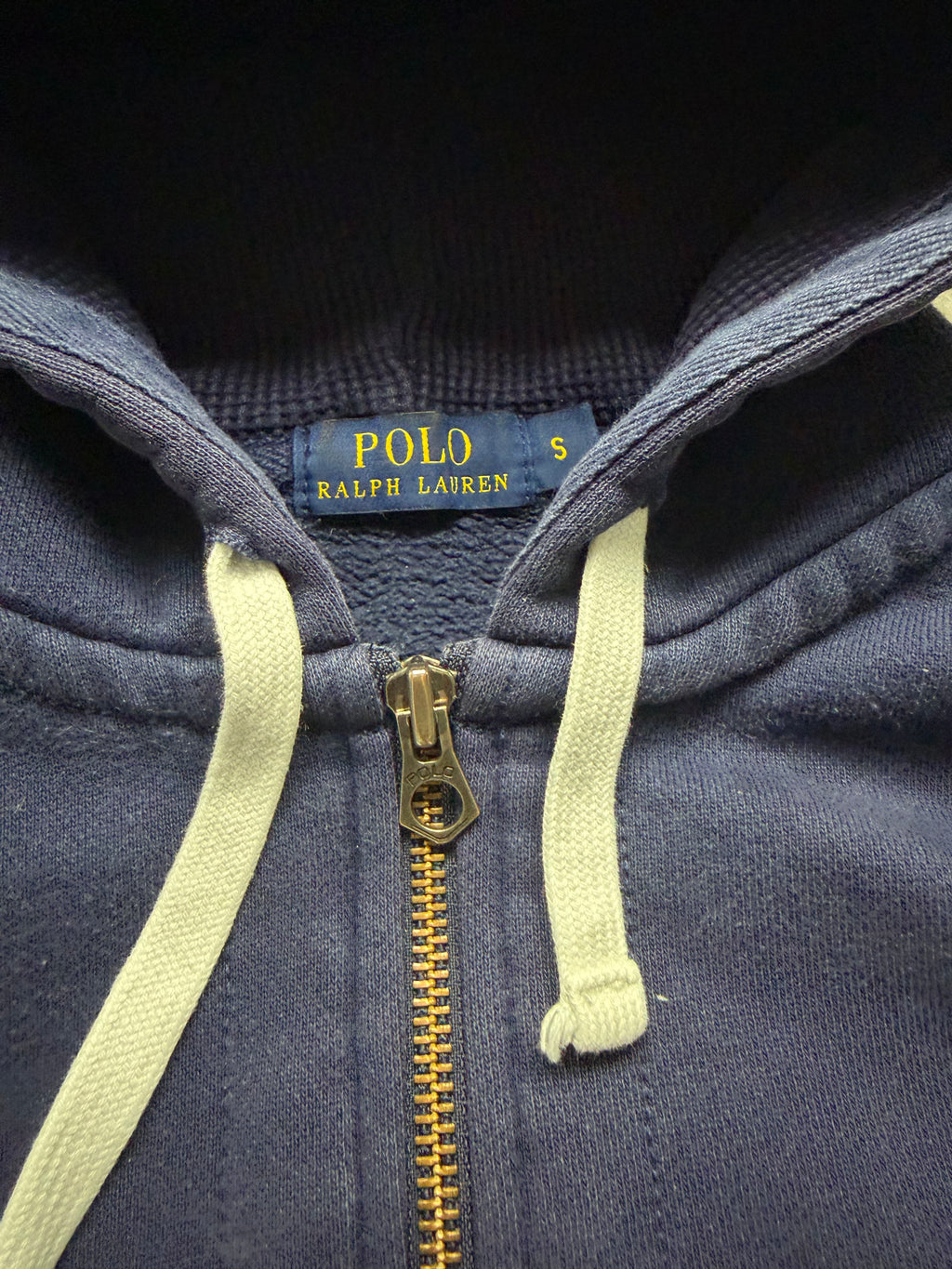 RALPH LAUREN ZIP HOODIE - S