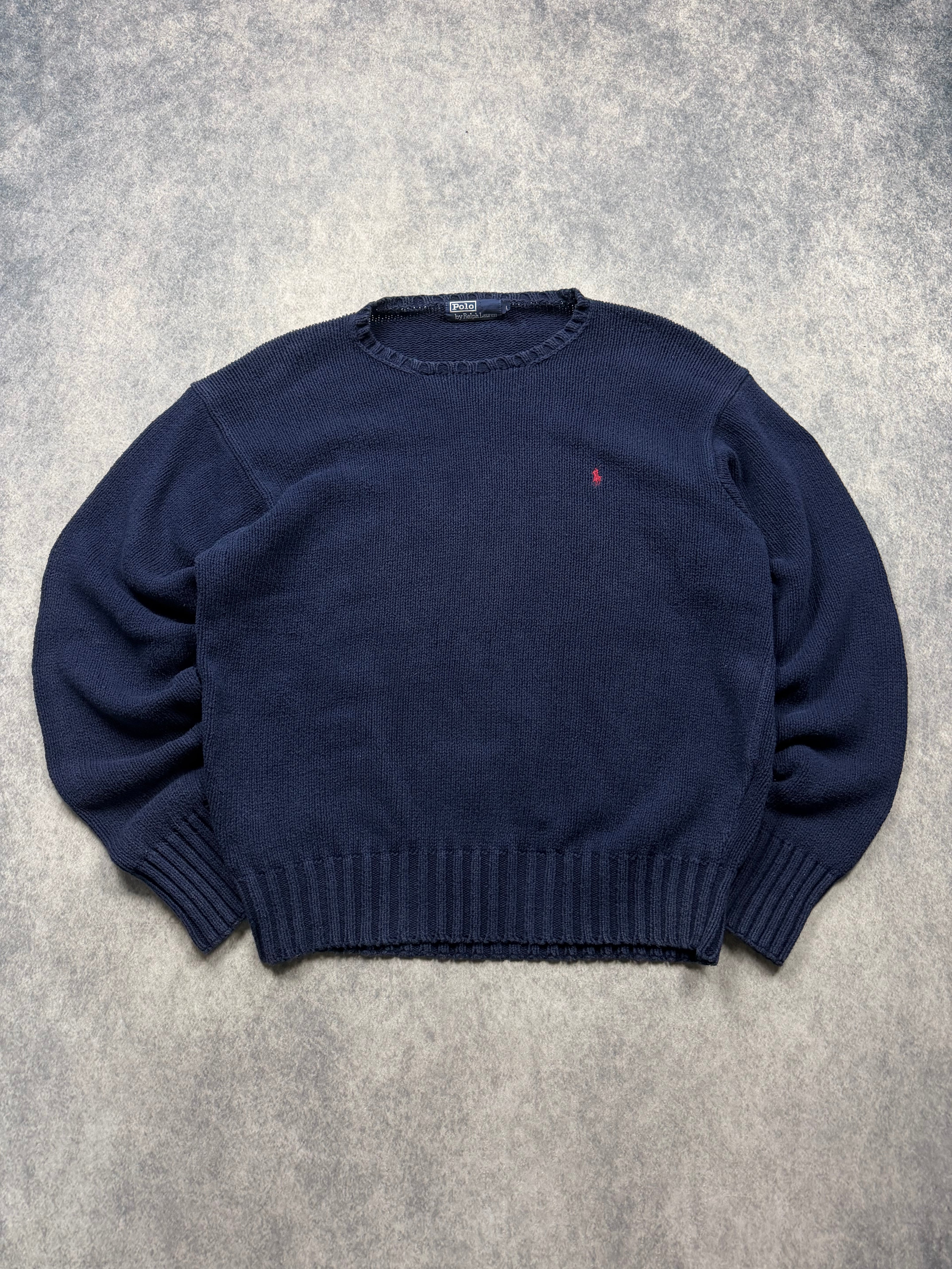 RALPH LAUREN VINTAGE SWEATER - L