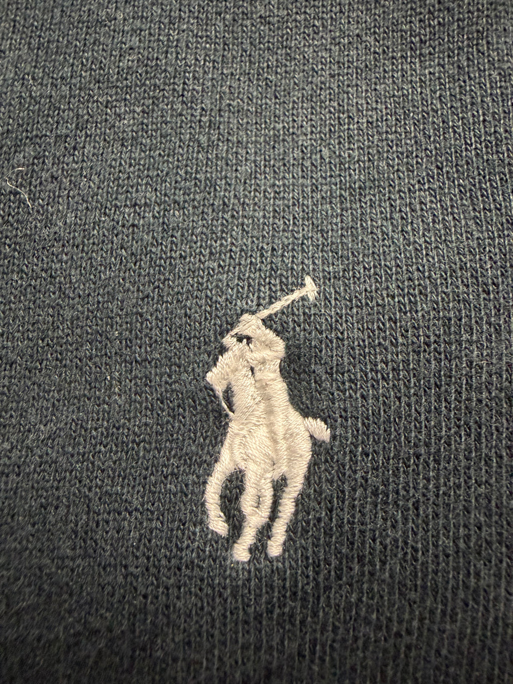 RALPH LAUREN VINTAGE ZIP HOODIE - L