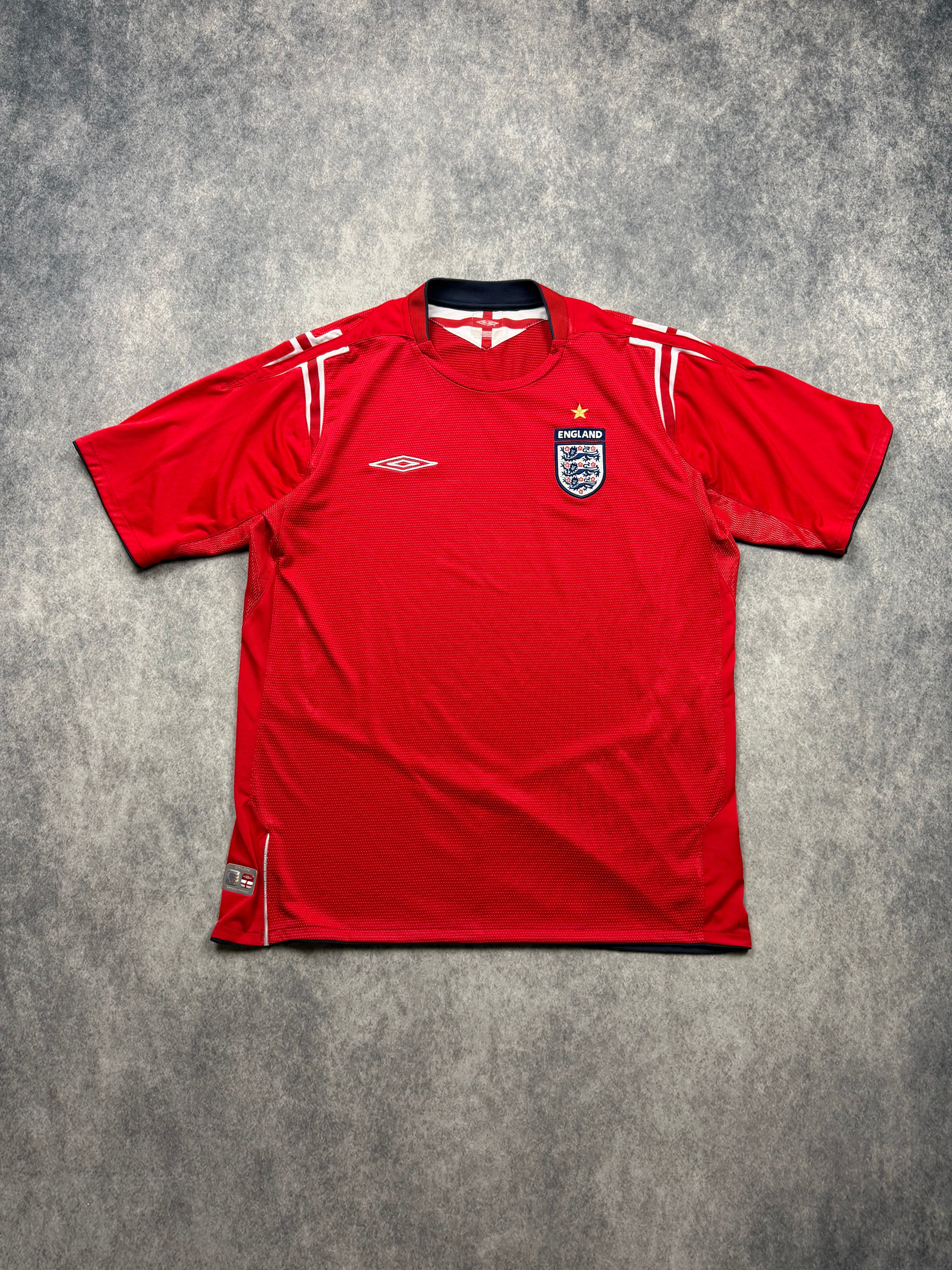 UMBRO ENGLAND VINTAGE SHIRT 2004 - L