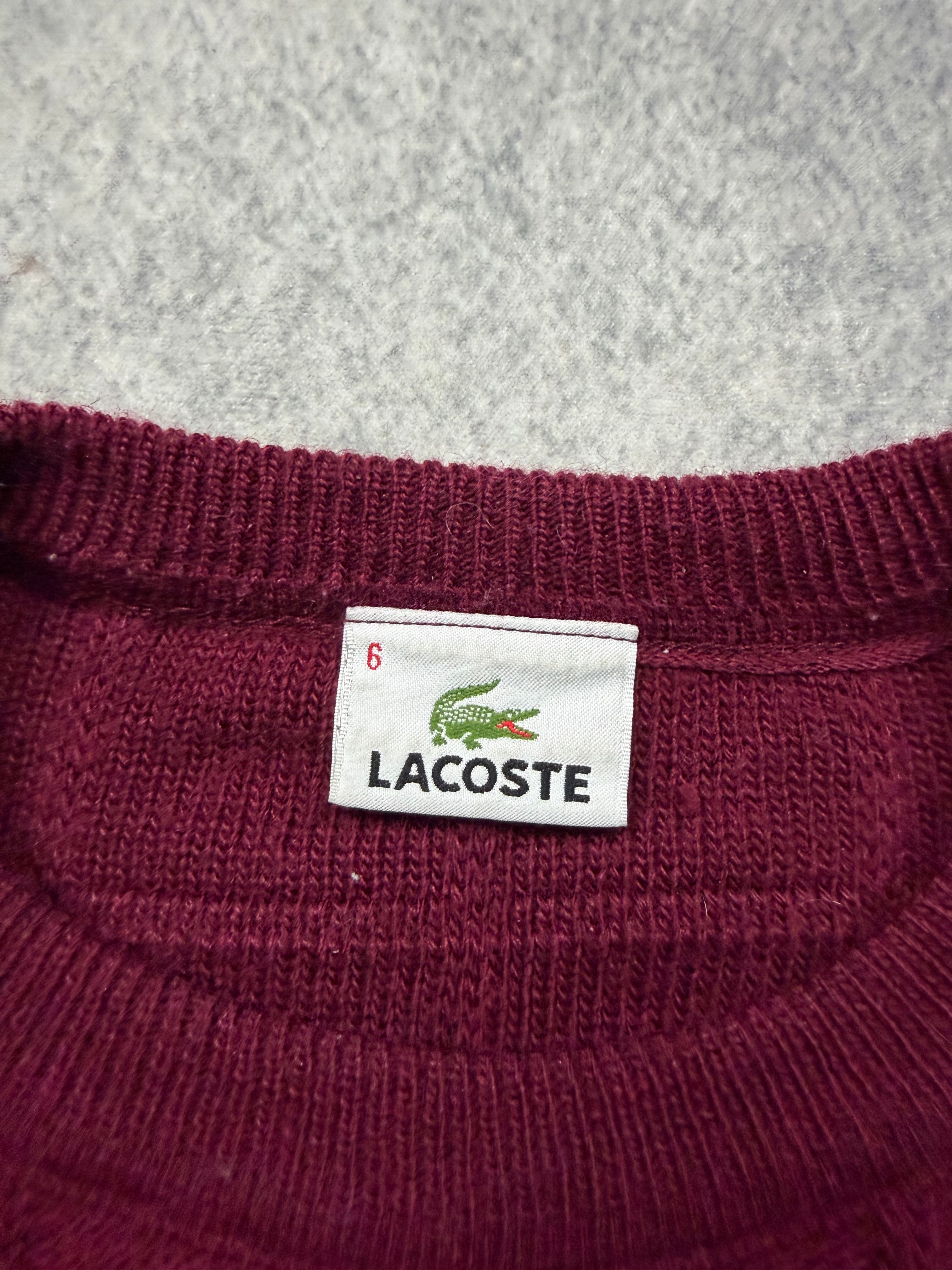 LACOSTE VINTAGE SWEATER - L