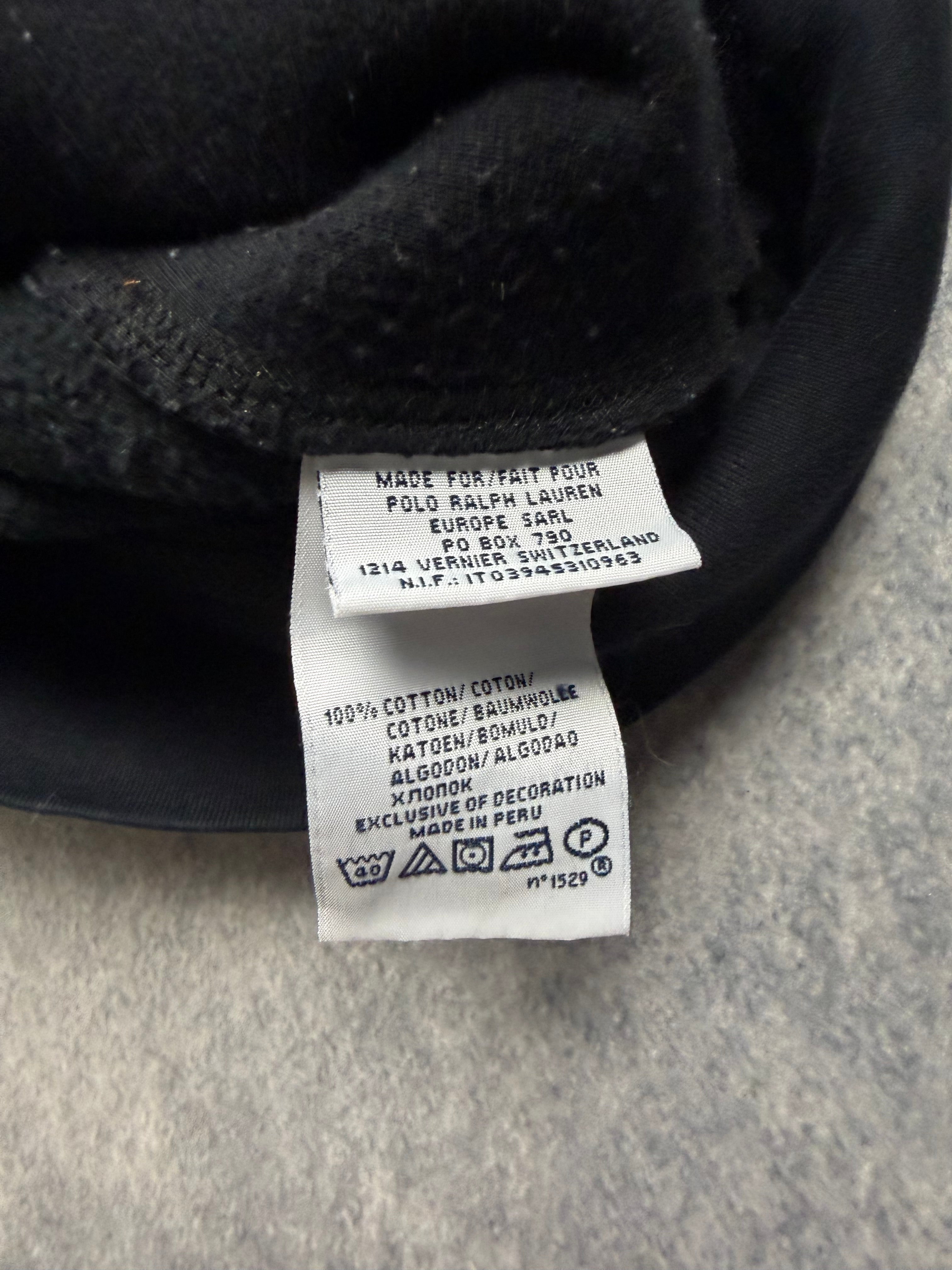 RALPH LAUREN VINTAGE ZIP HOODIE - L