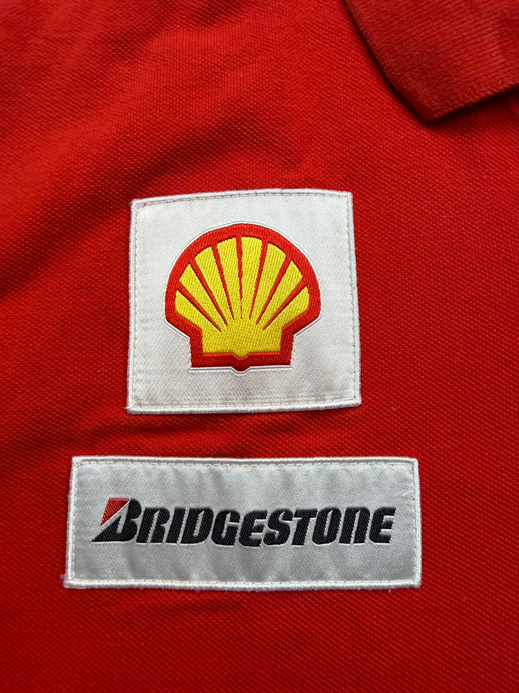 FERRARI VINTAGE POLOSHIRT - L