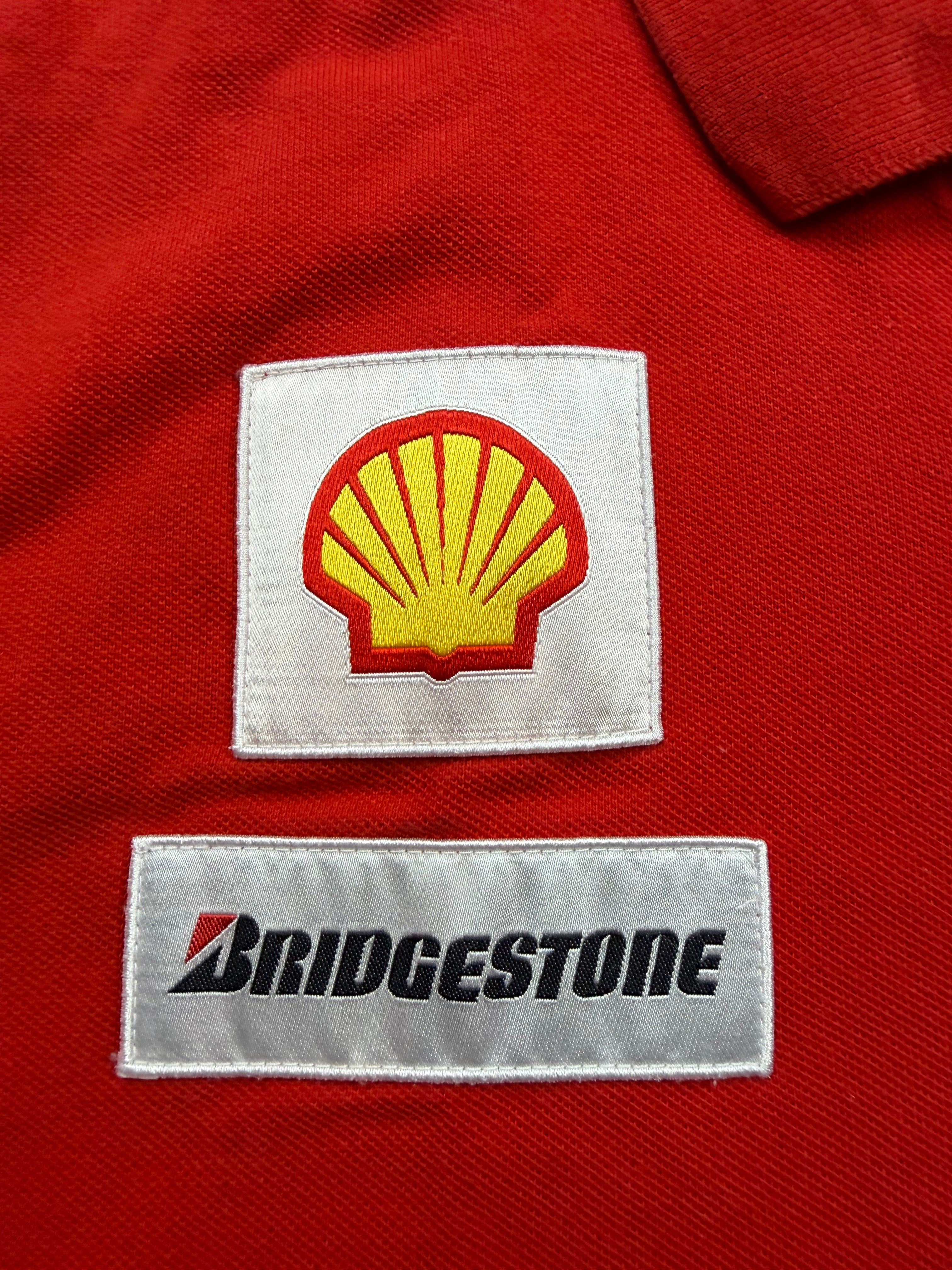 FERRARI VINTAGE POLOSHIRT - L