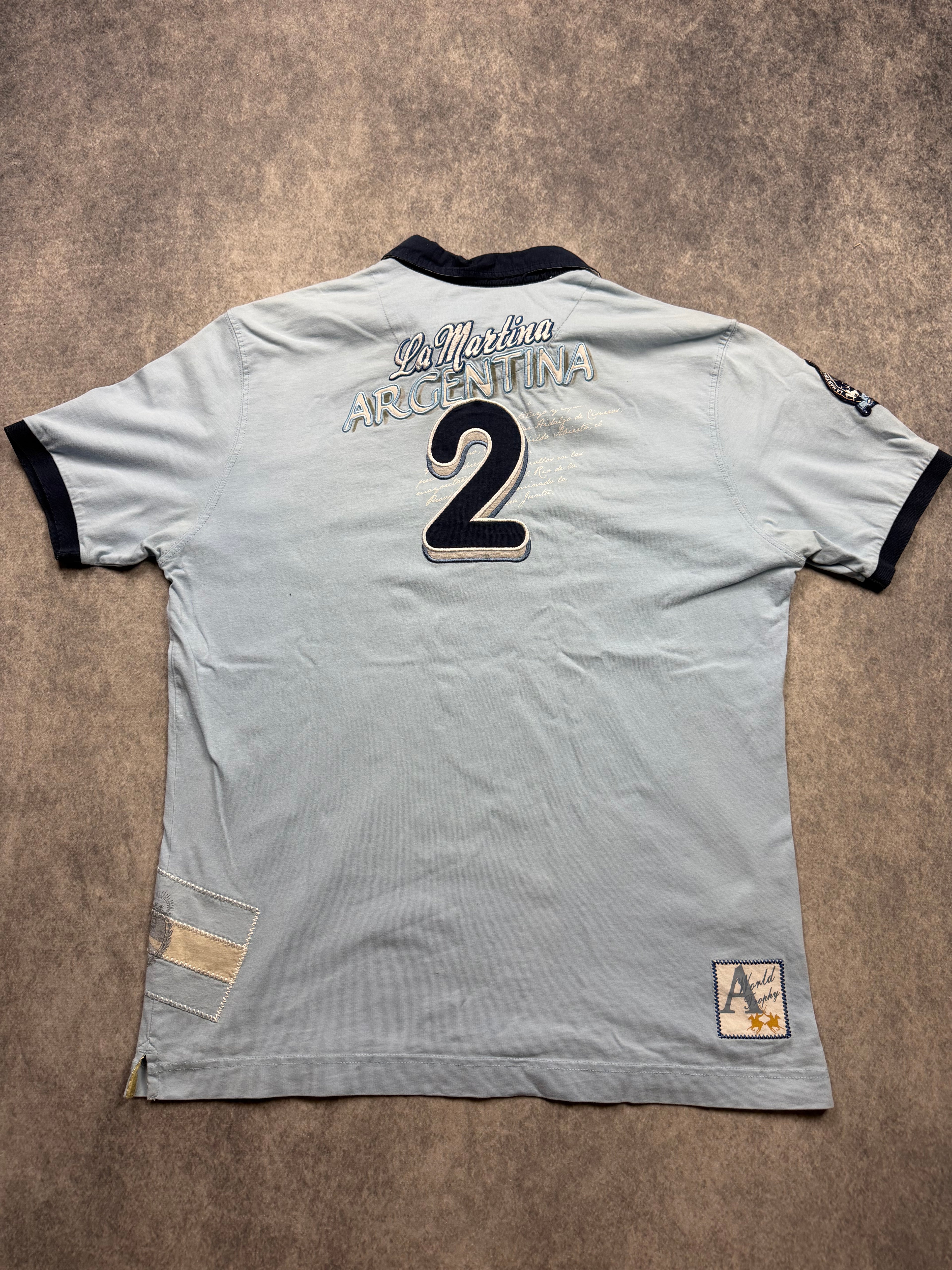 LA MARTINA VINTAGE POLOSHIRT - XL