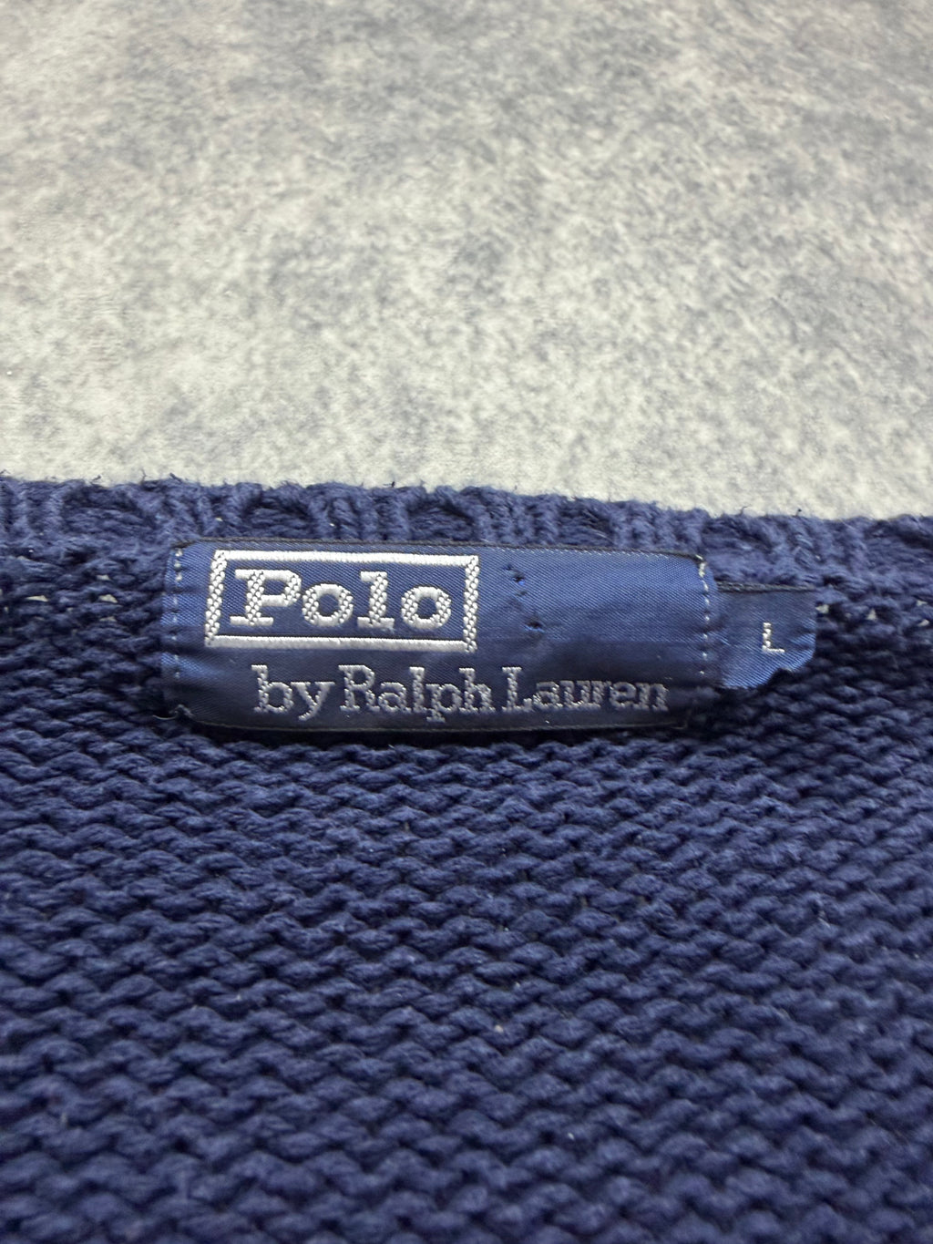 RALPH LAUREN VINTAGE SWEATER - L