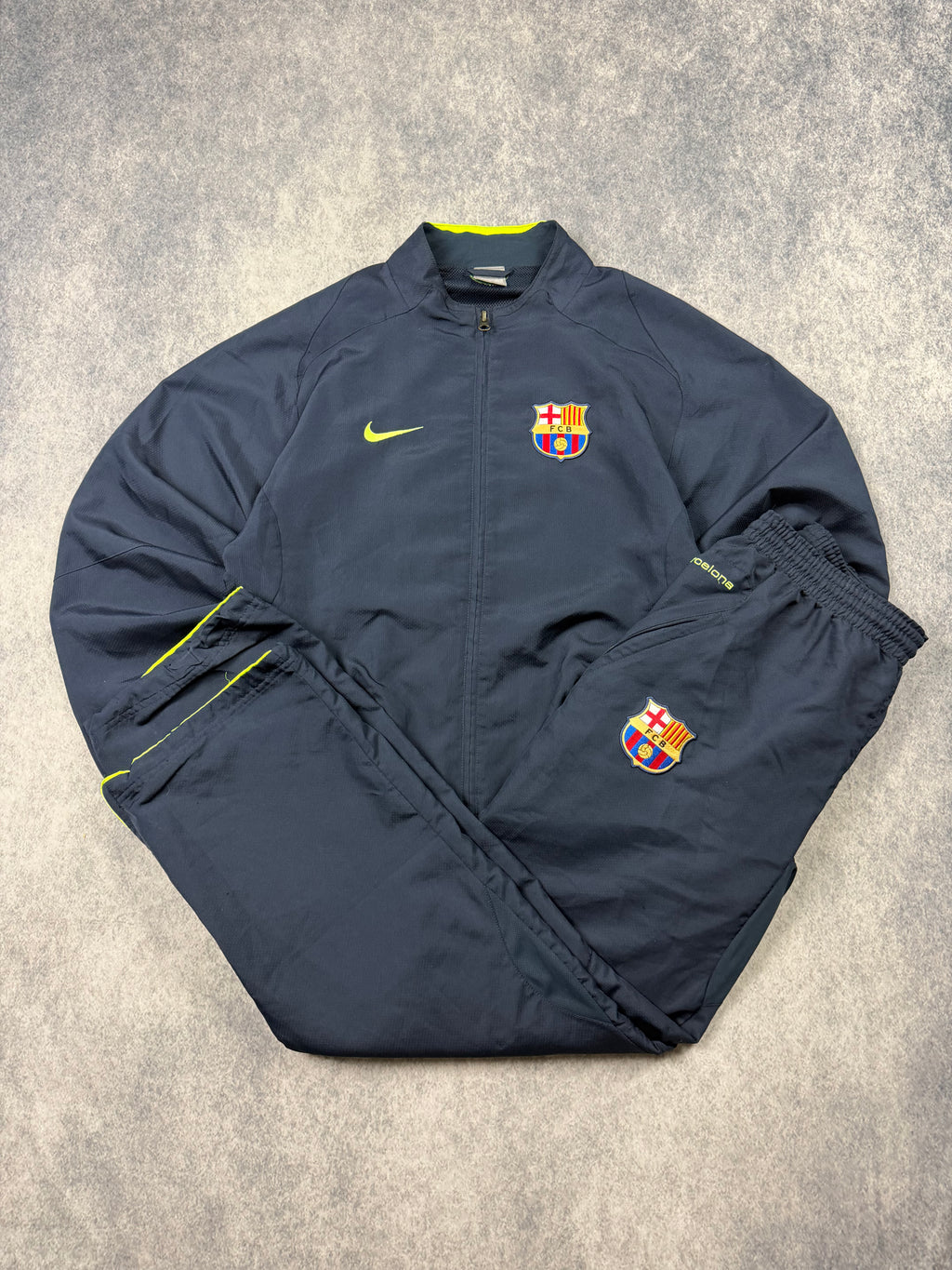 NIKE FC BARCELONA VINTAGE TRACKSUIT 2008/09 - M