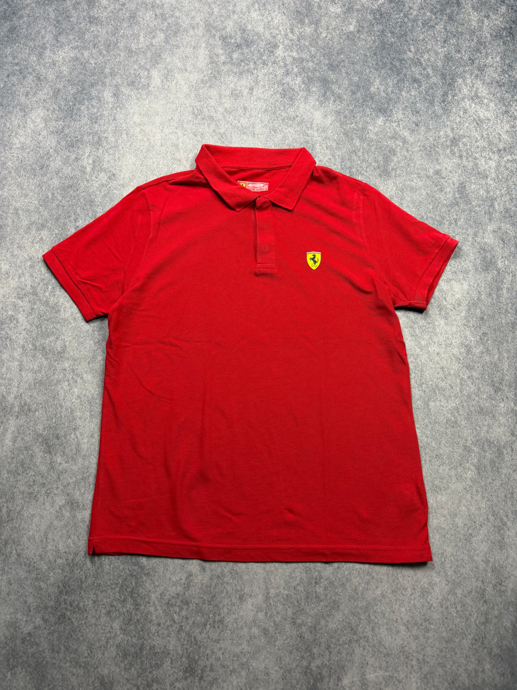 FERRARI VINTAGE POLOSHIRT - S WOMAN