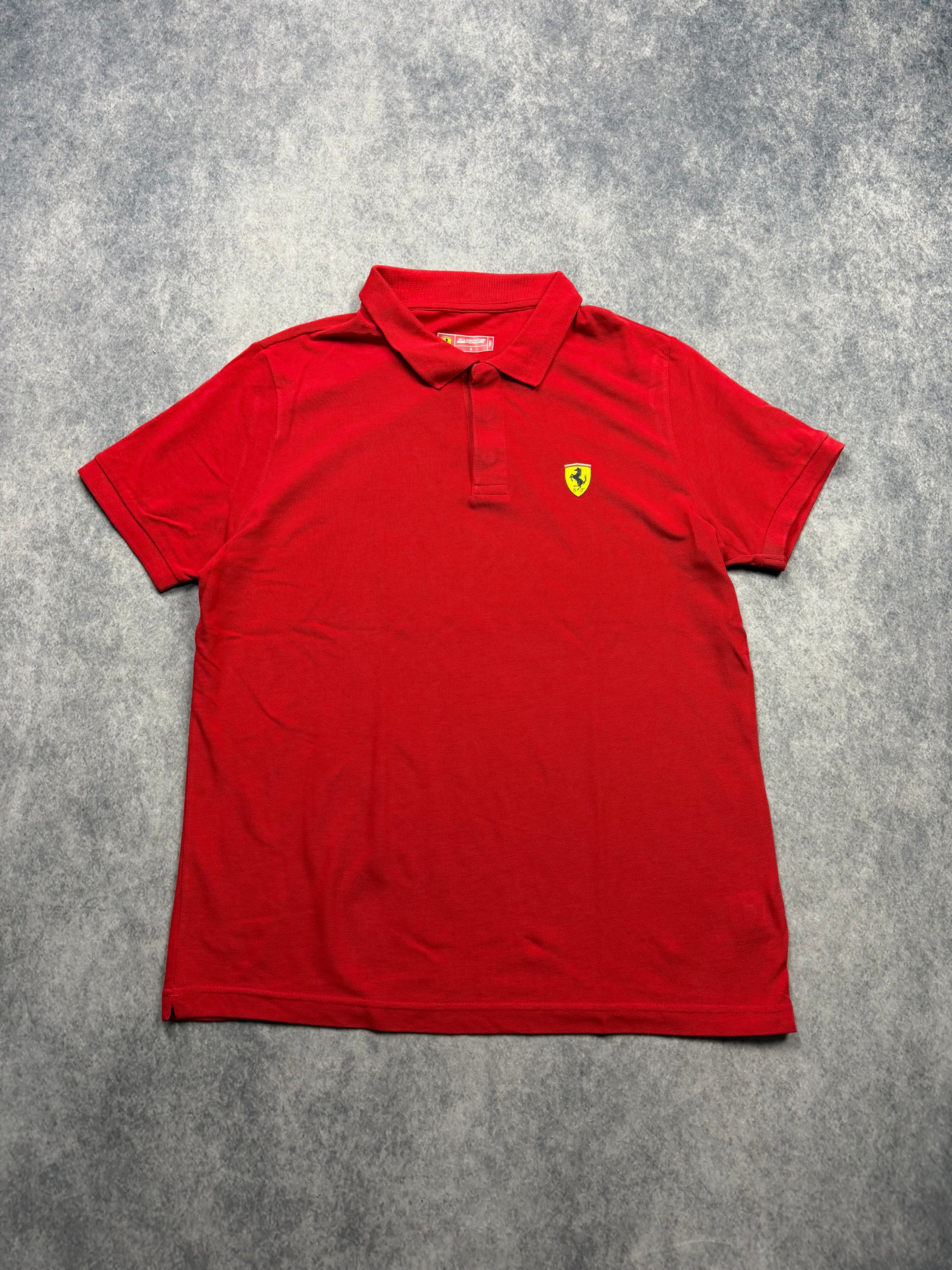 FERRARI VINTAGE POLOSHIRT - S WOMAN