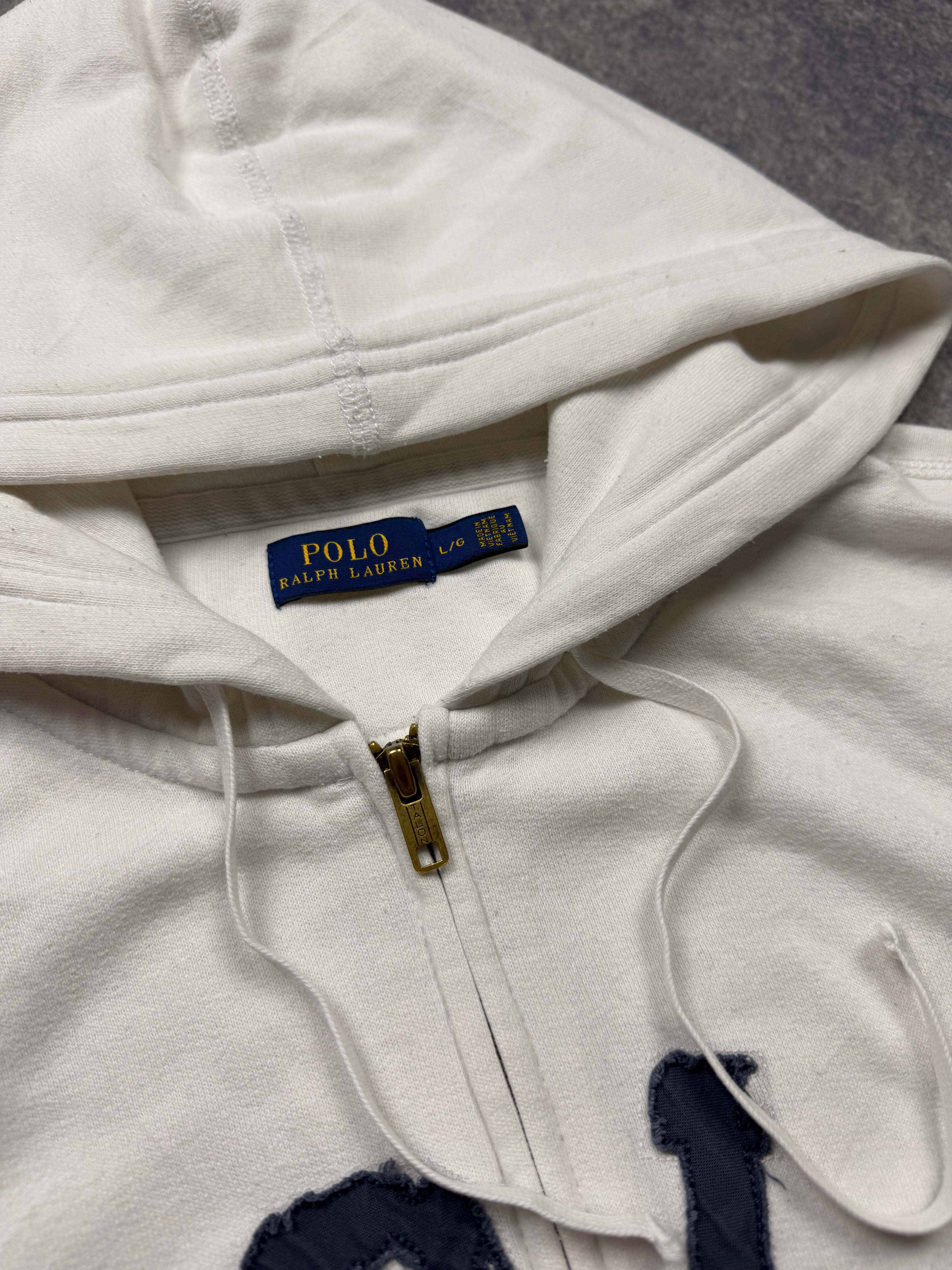 RALPH LAUREN VINTAGE SWEATJACKET - L