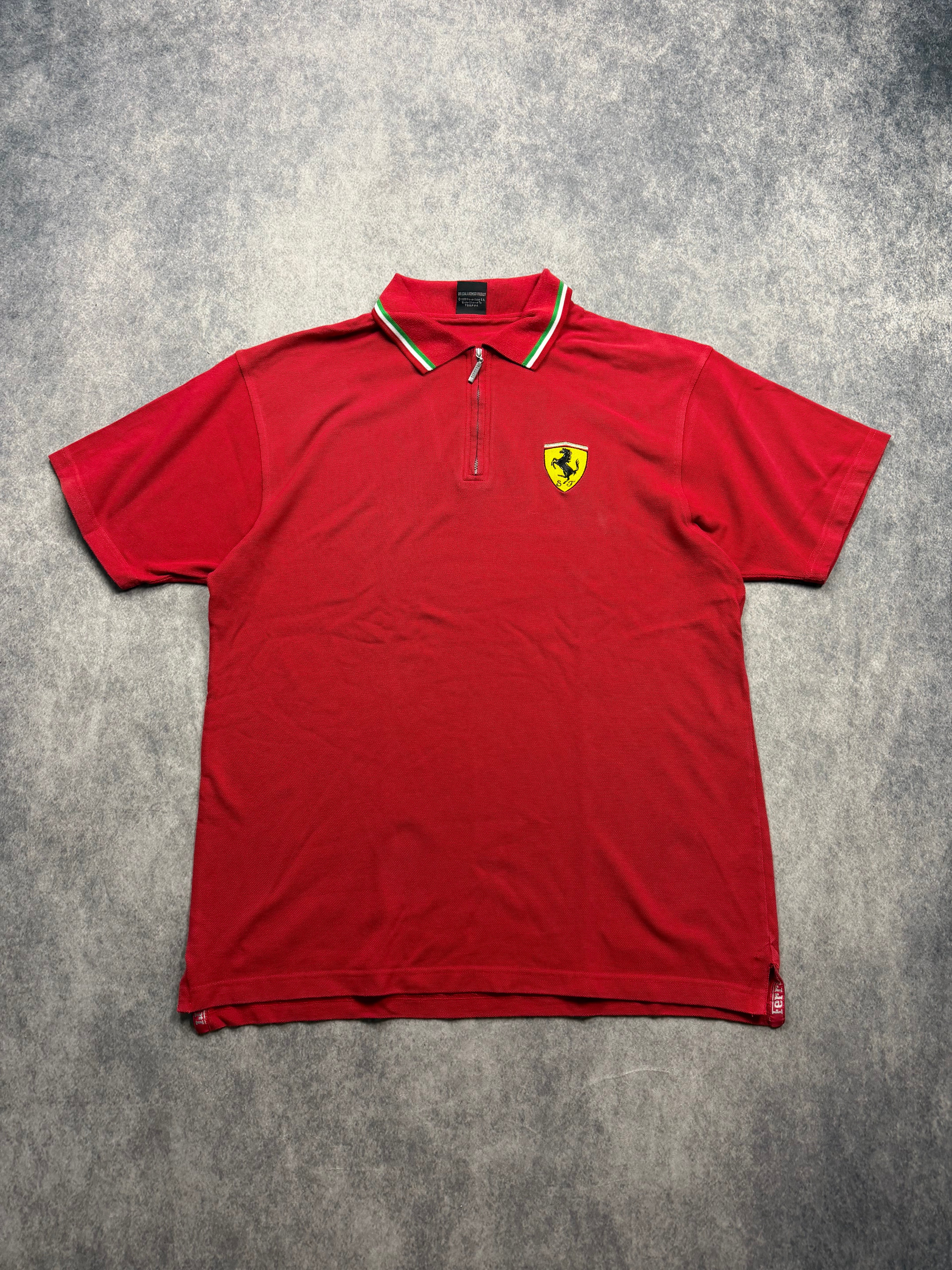 FERRARI VINTAGE POLOSHIRT - XL
