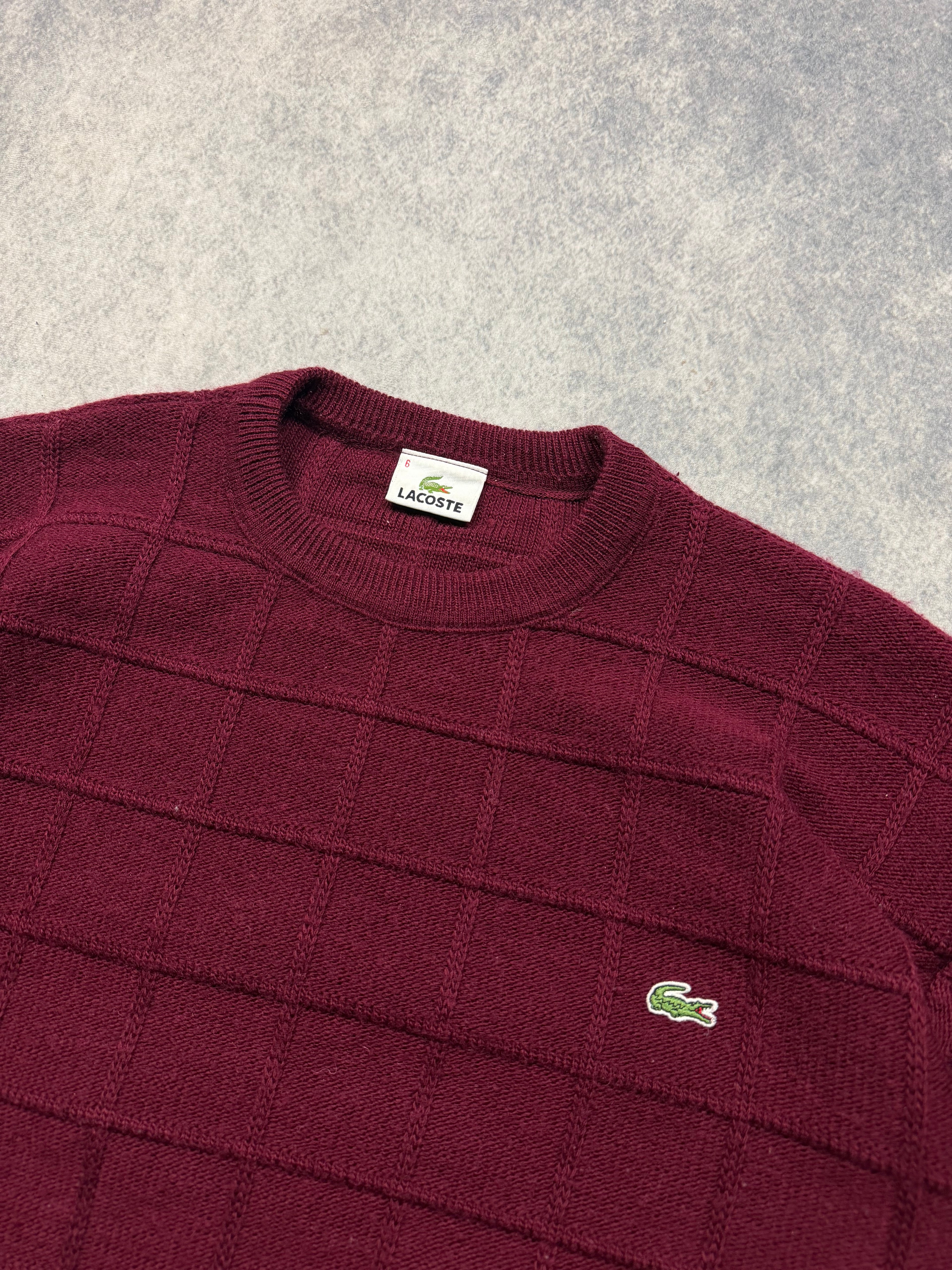 LACOSTE VINTAGE SWEATER - L