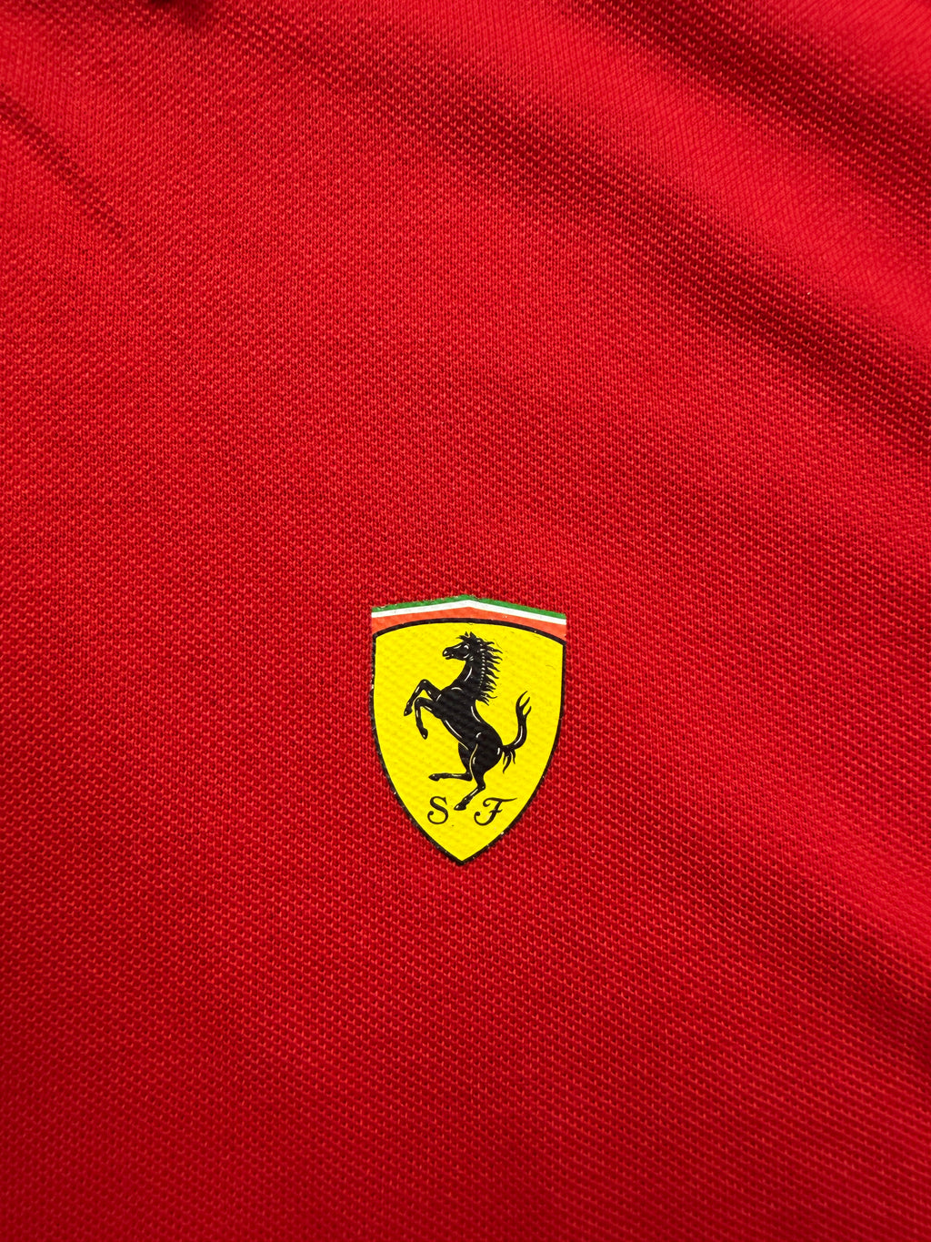 FERRARI VINTAGE POLOSHIRT - S WOMAN