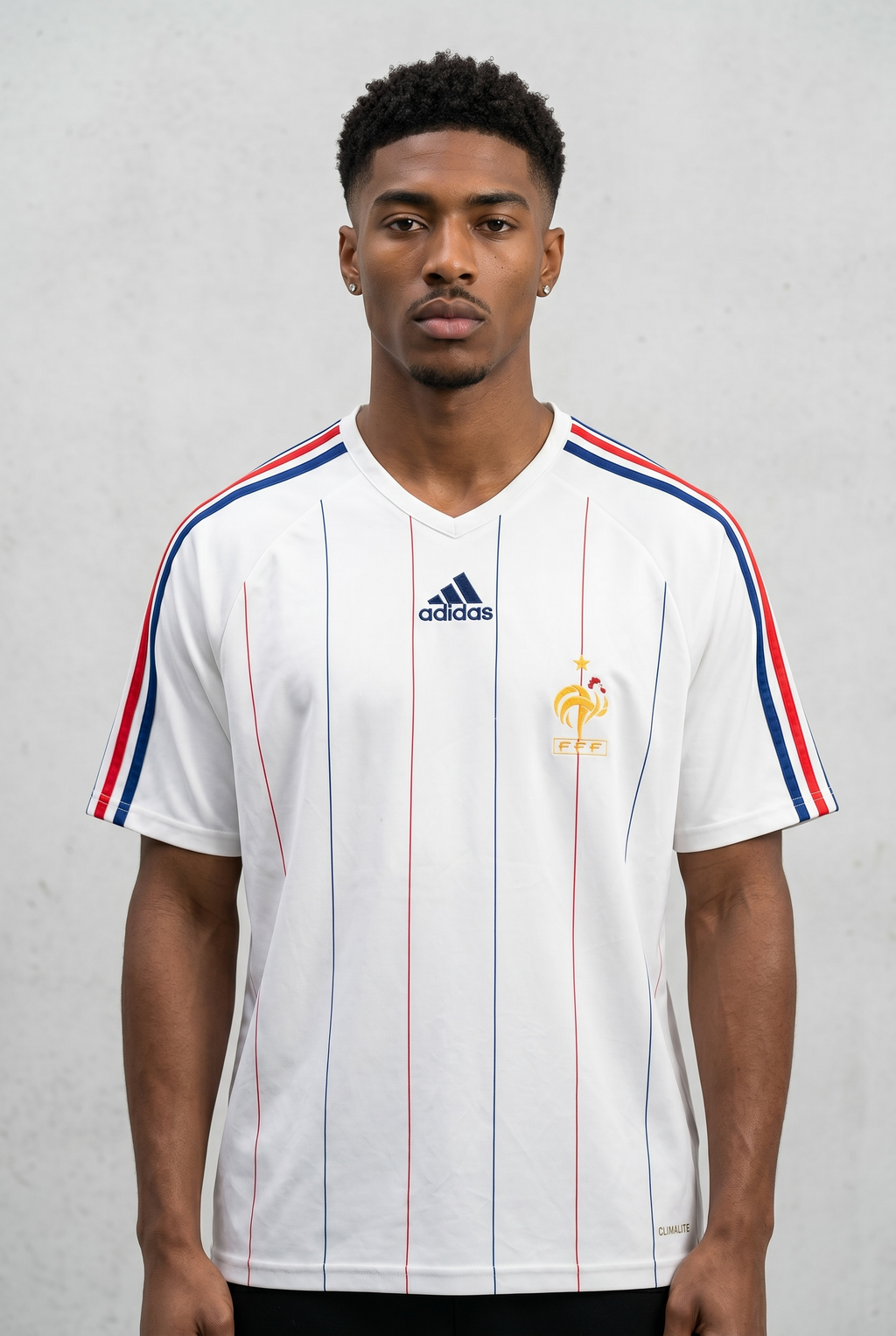 ADIDAS FRANCE VINTAGE SHIRT 2010 - M