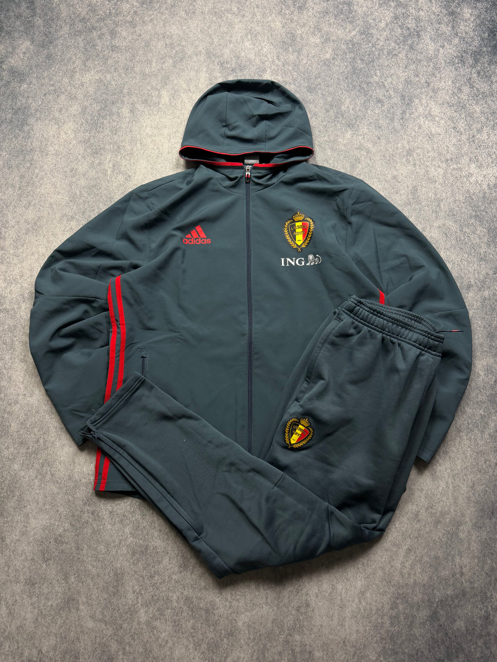 ADIDAS BELGIEN VINTAGE TRACKSUIT 2013 - L