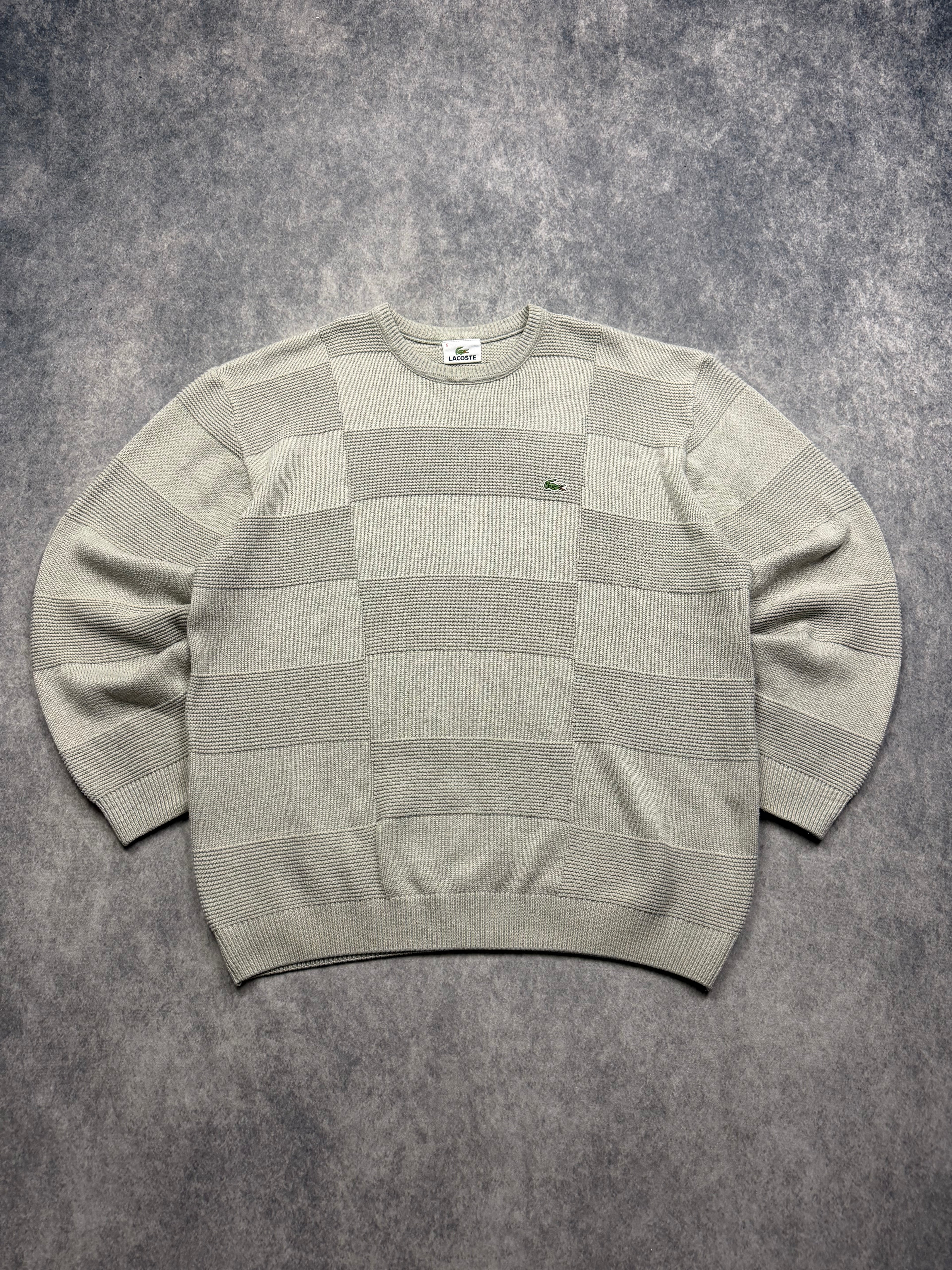 LACOSTE VINTAGE SWEATER - L