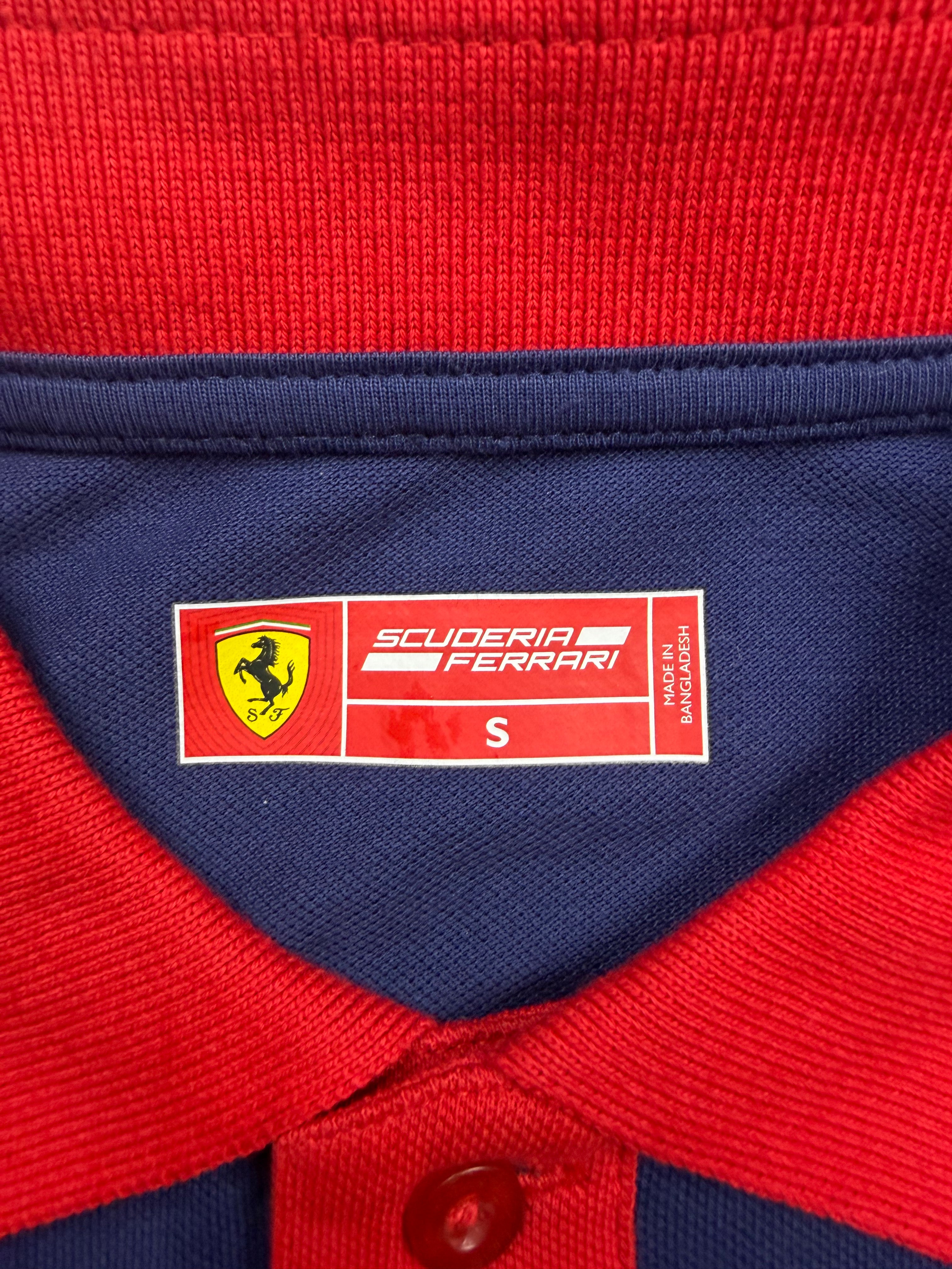 FERRARI VINTAGE POLOSHIRT - S