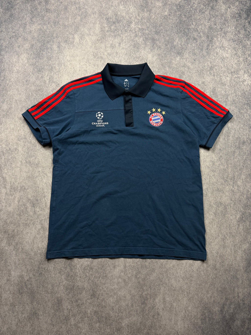 ADIDAS FC BAYERN MUNICH VINTAGE POLOSHIRT 2012 - XL