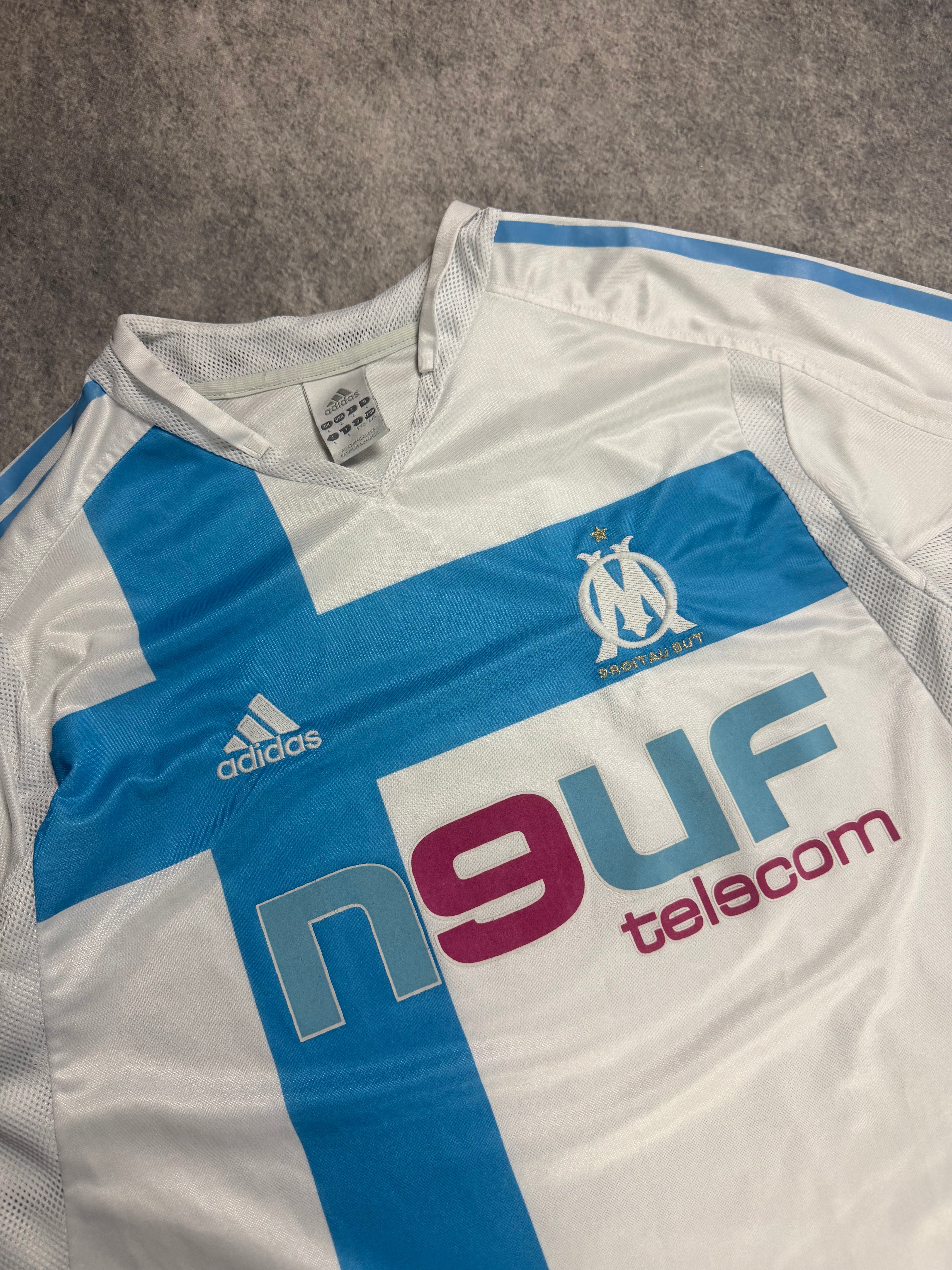 ADIDAS MARSEILLE RETRO FOOTBALL JERSEY (L)